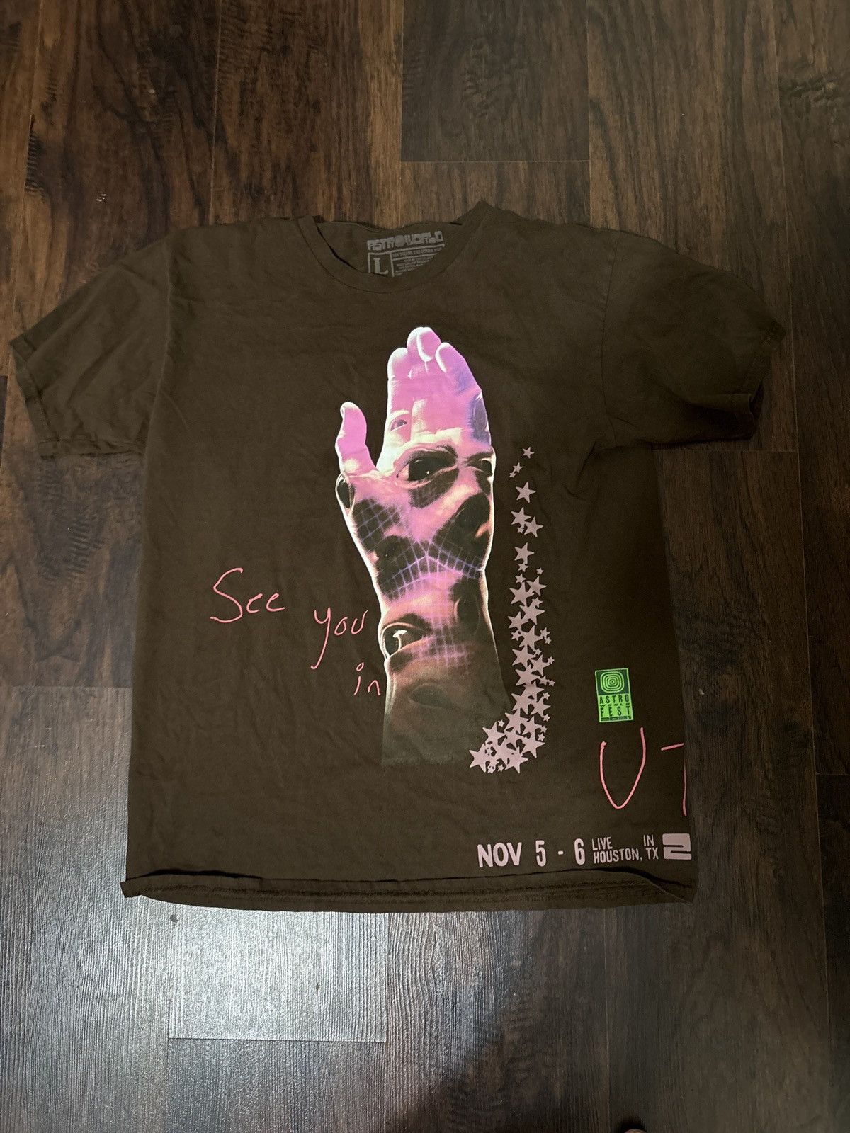Travis scott astrofest astroworld 2021 shirt