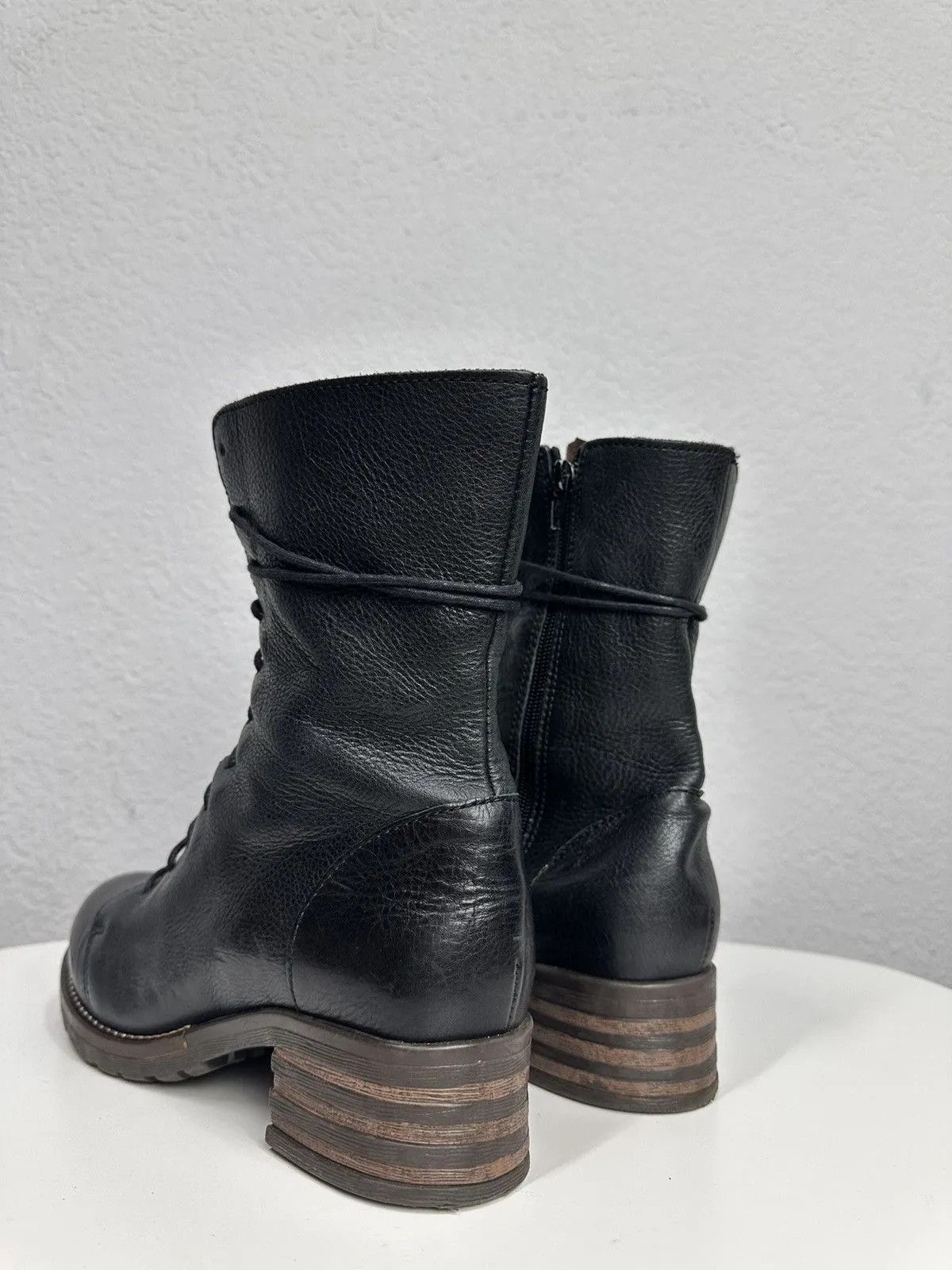 Vintage Vintage black boots lacing AS 98 moto Undercover style Size US 7 / EU 40 - 9 Thumbnail