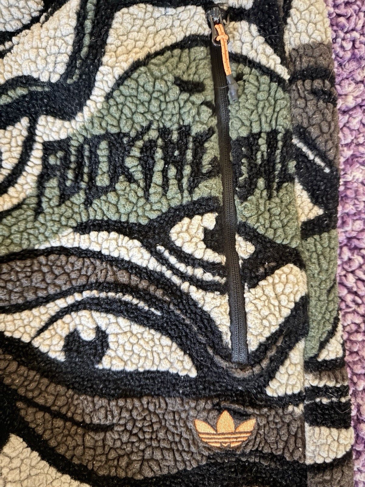 Adidas × Fucking Awesome FA Sherpa Camouflage Sweatpants Size Medium Size US 32 / EU 48 - 3 Thumbnail