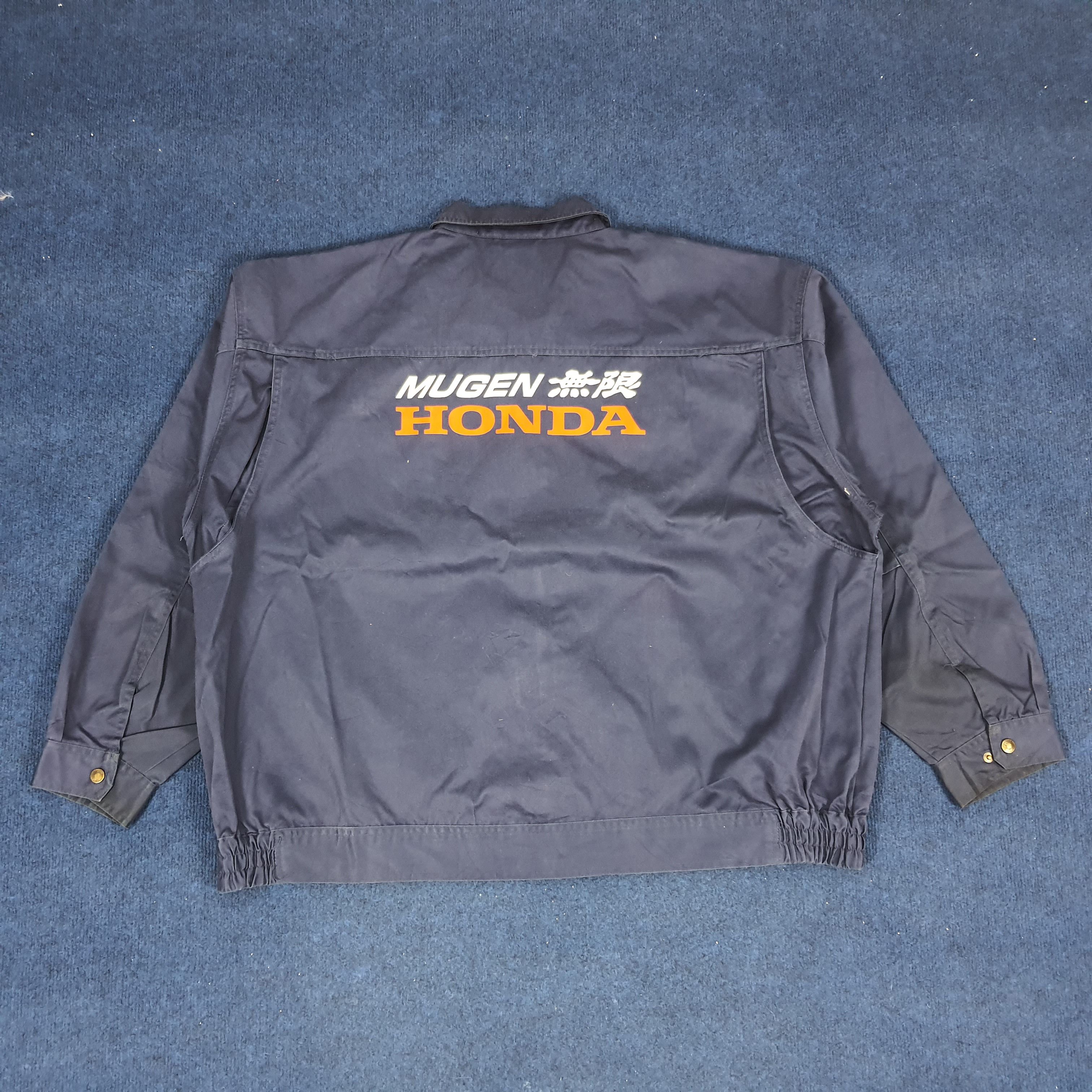 Japanese Brand × Vintage Vintage Mugen Honda Japanese Motorsports Racing Jacket Size US XXL / EU 58 / 5 - 1 Thumbnail