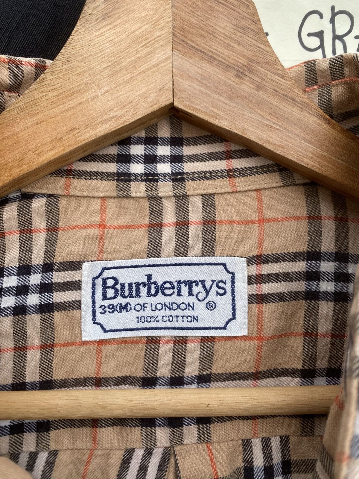 Burberry Rare Vintage Burberry Longsleeve Buttons Checkered Shirt Size US L / EU 52-54 / 3 - 9 Thumbnail