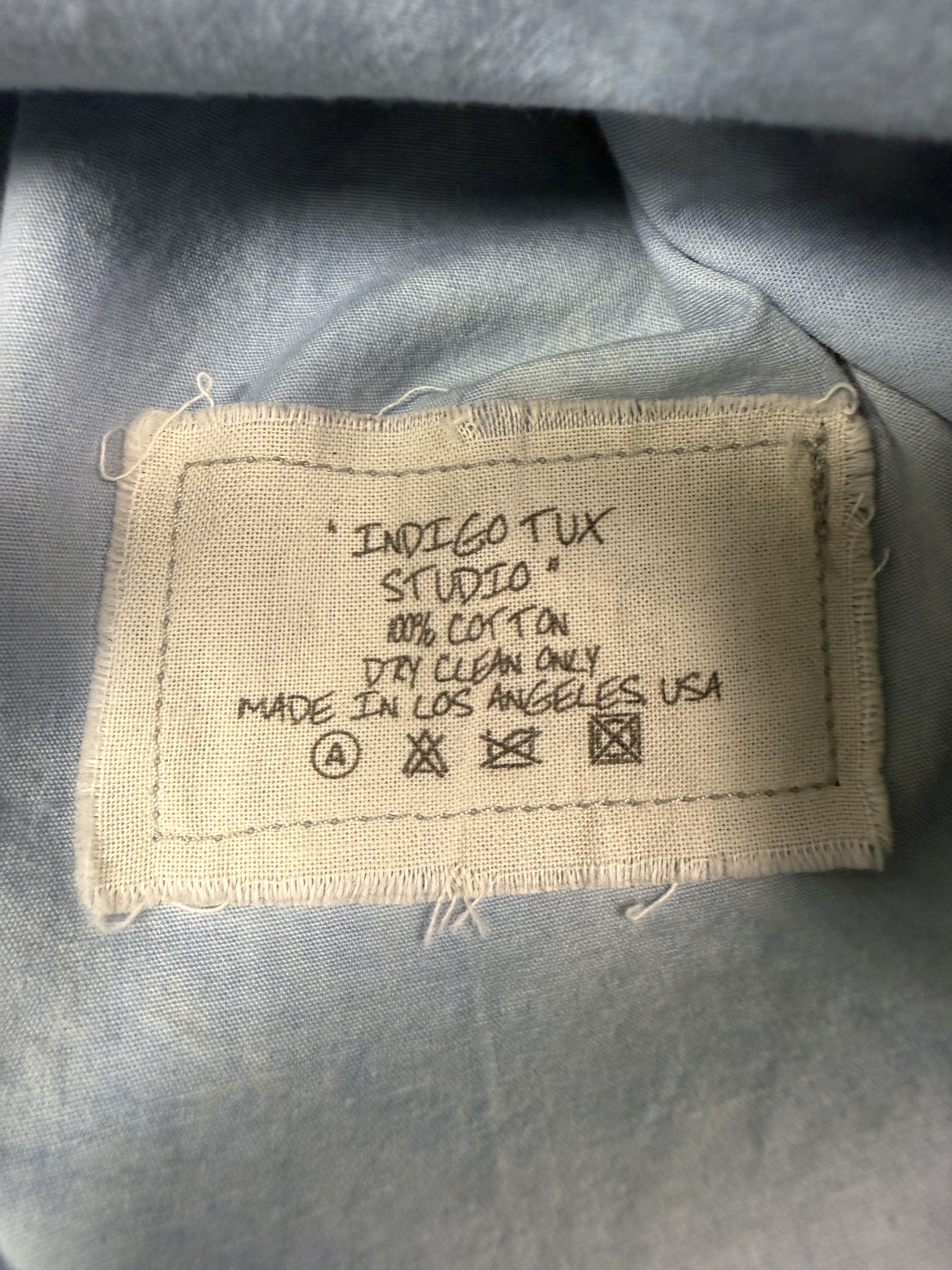 Greg Lauren Greg Lauren Indigo Tux Studio Shirt Size US M / EU 48-50 / 2 - 6 Thumbnail