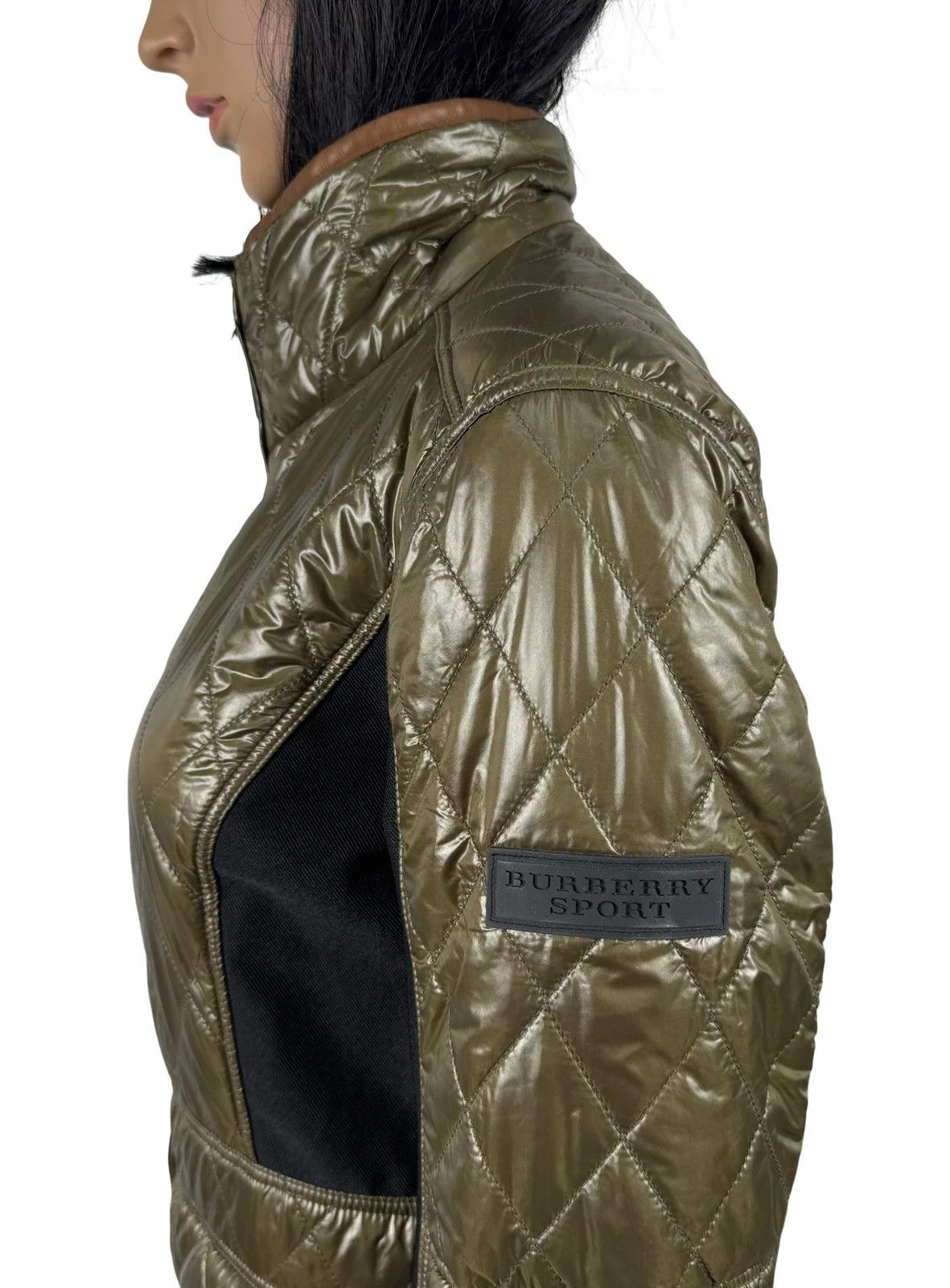 Burberry Burberry Sport Quilted Reversible Jacket Leather Trim size M Size M / US 6-8 / IT 42-44 - 9 Thumbnail