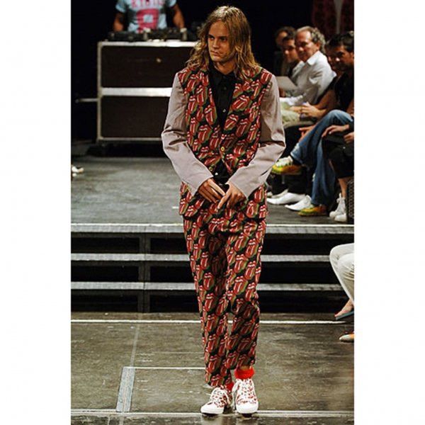 Comme des Garcons Homme Plus 06SS Rolling stones blazer Size 48R - 4 Thumbnail