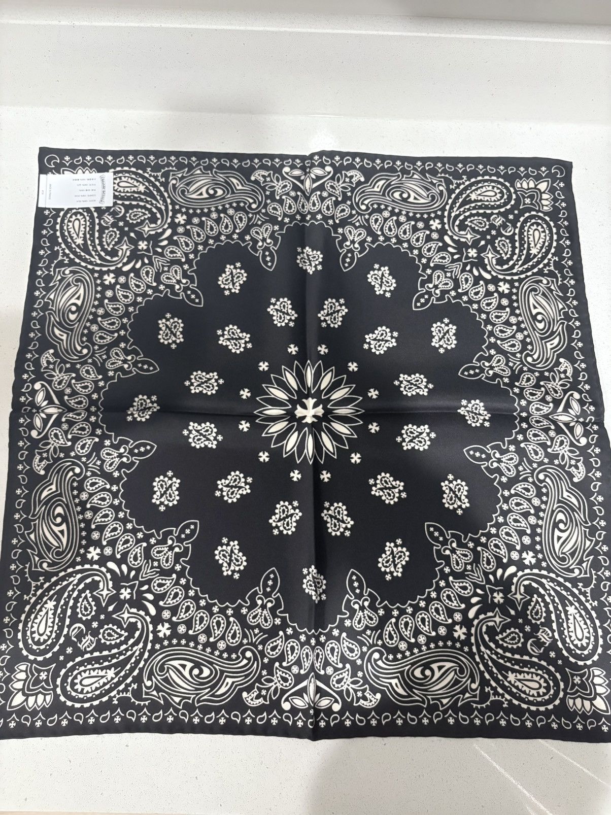 Chrome hearts Paisley silk bandana