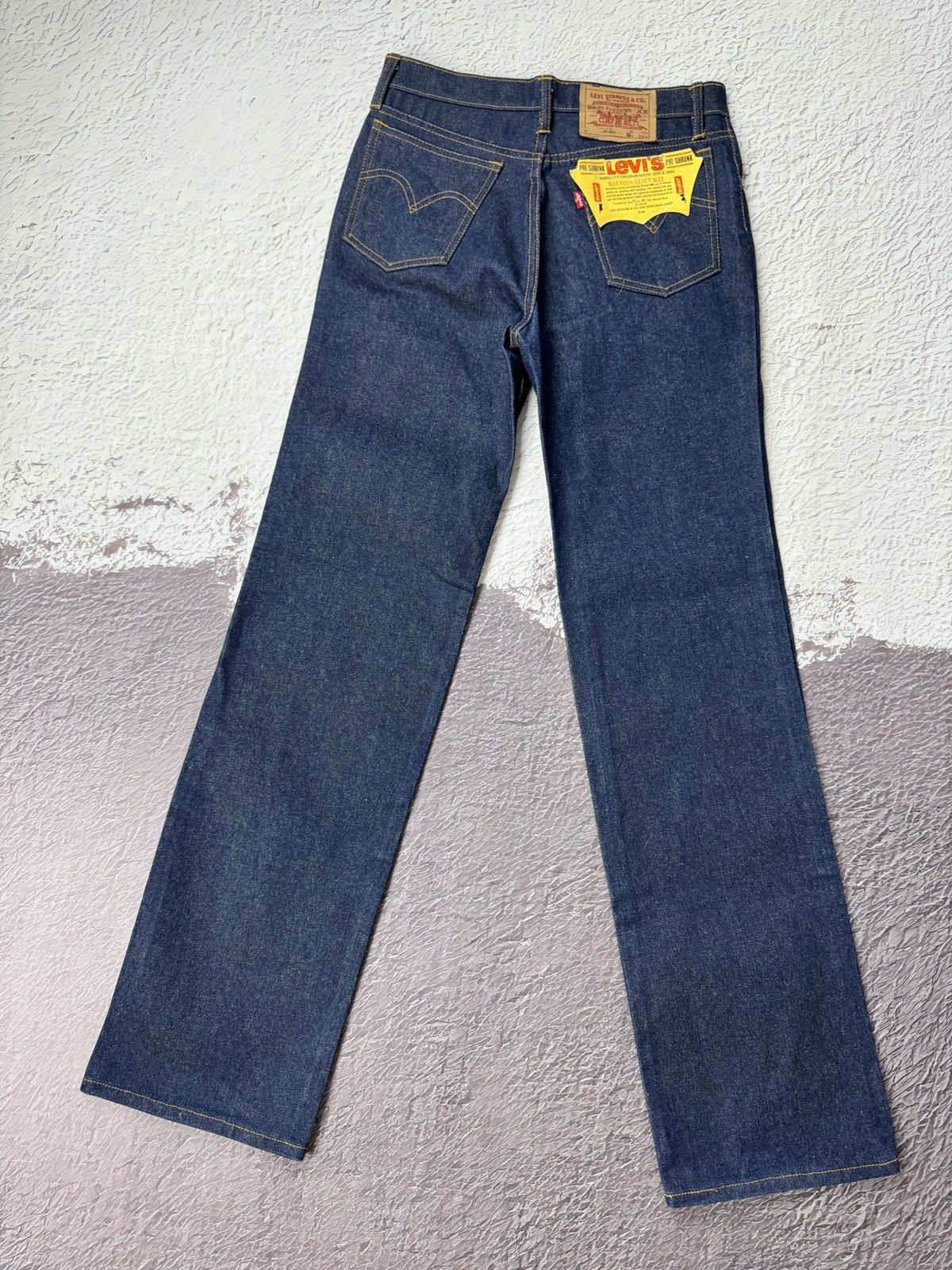Levi's Levi’s vintage indigo blue straight denim jeans pants Size US 31 - 2 Thumbnail