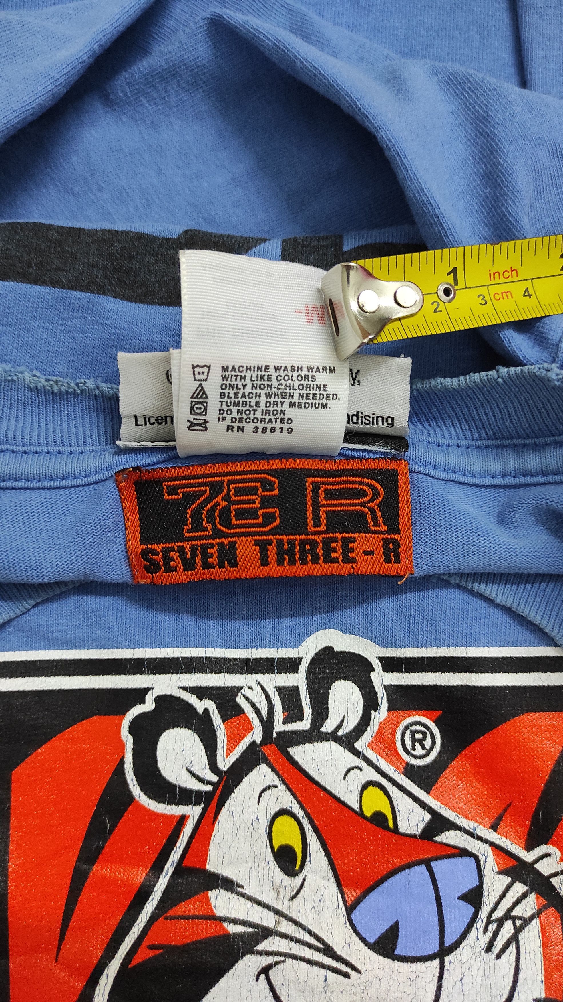 Vintage Vintage 2002 KELLOGG'S TONY Seven Three-R COLLABS TEE Size US M / EU 48-50 / 2 - 5 Thumbnail