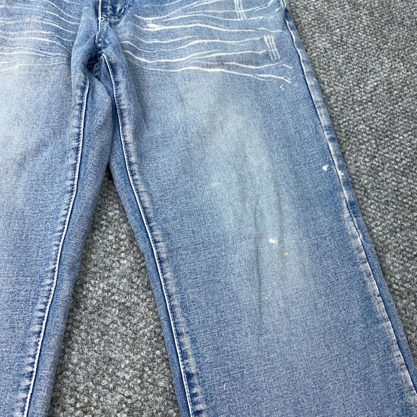 Ecko Unltd. VINTAGE Ecko Unltd Jeans Mens Size 34 X 32 Distressed Faded Grunge Skate 90s Mens Jeans Size US 36 / EU 52 - 7 Thumbnail