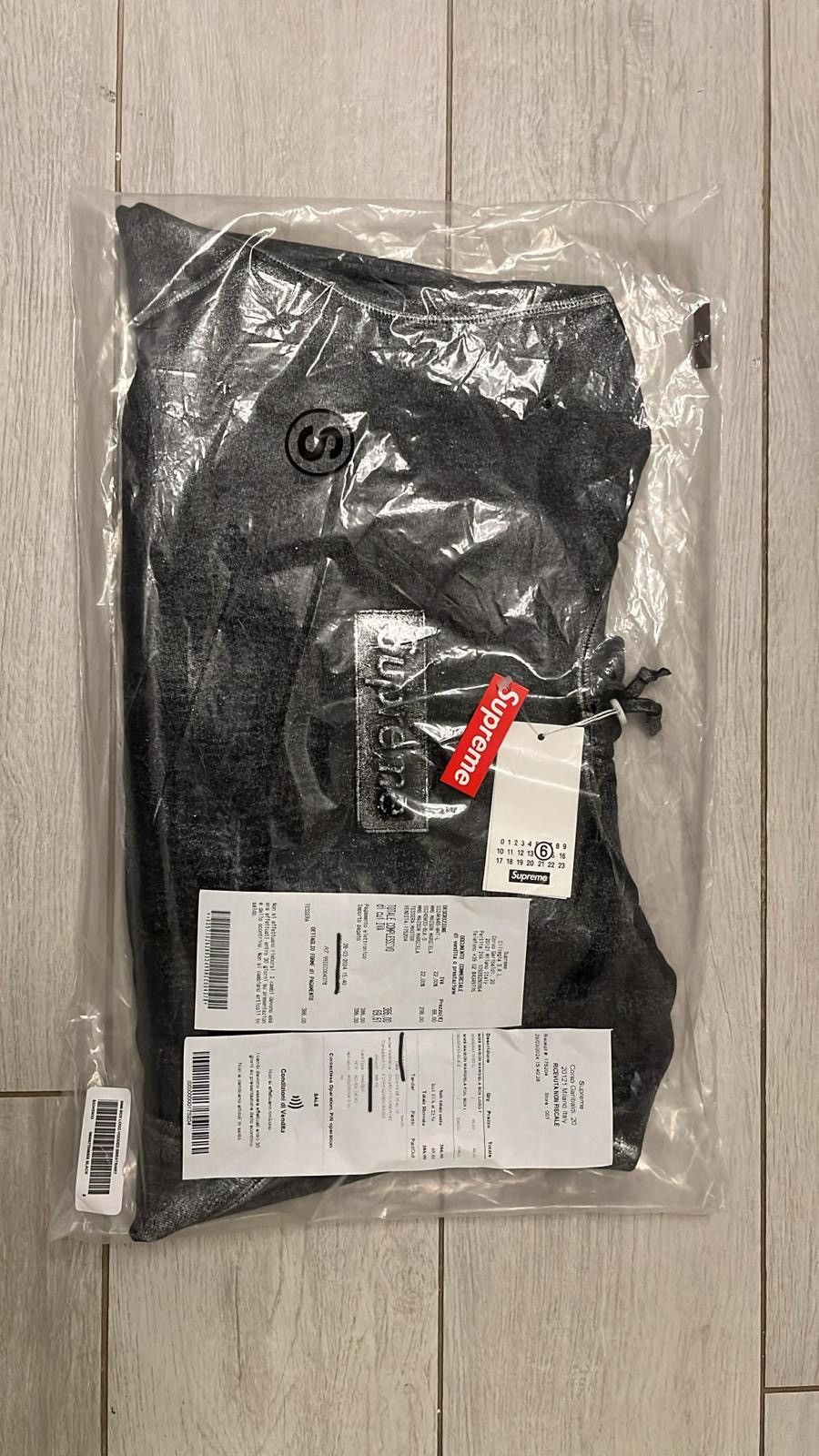 image of Maison Margiela x Supreme Margiela Hoodie S Ds in Grey, Men's (Size Small)