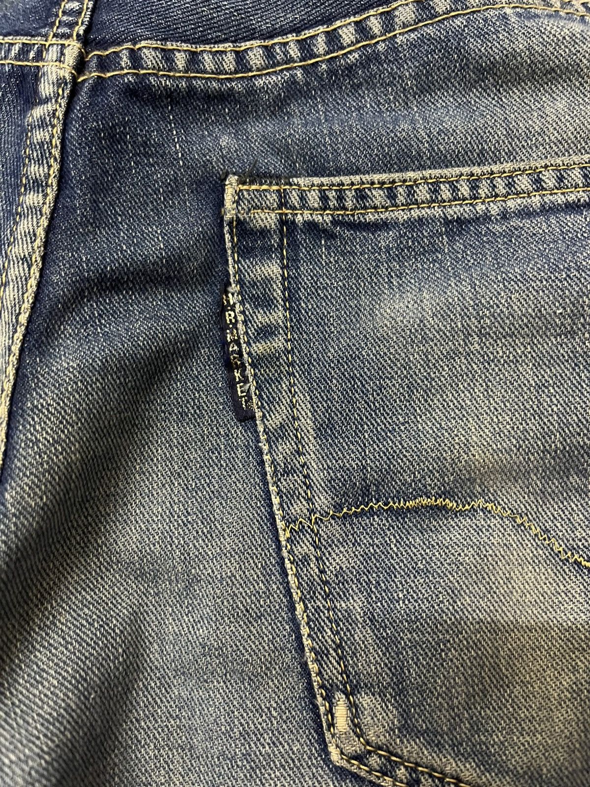 Vintage Vintage HR market redline selvedge distressed denim Size US 32 / EU 48 - 5 Thumbnail