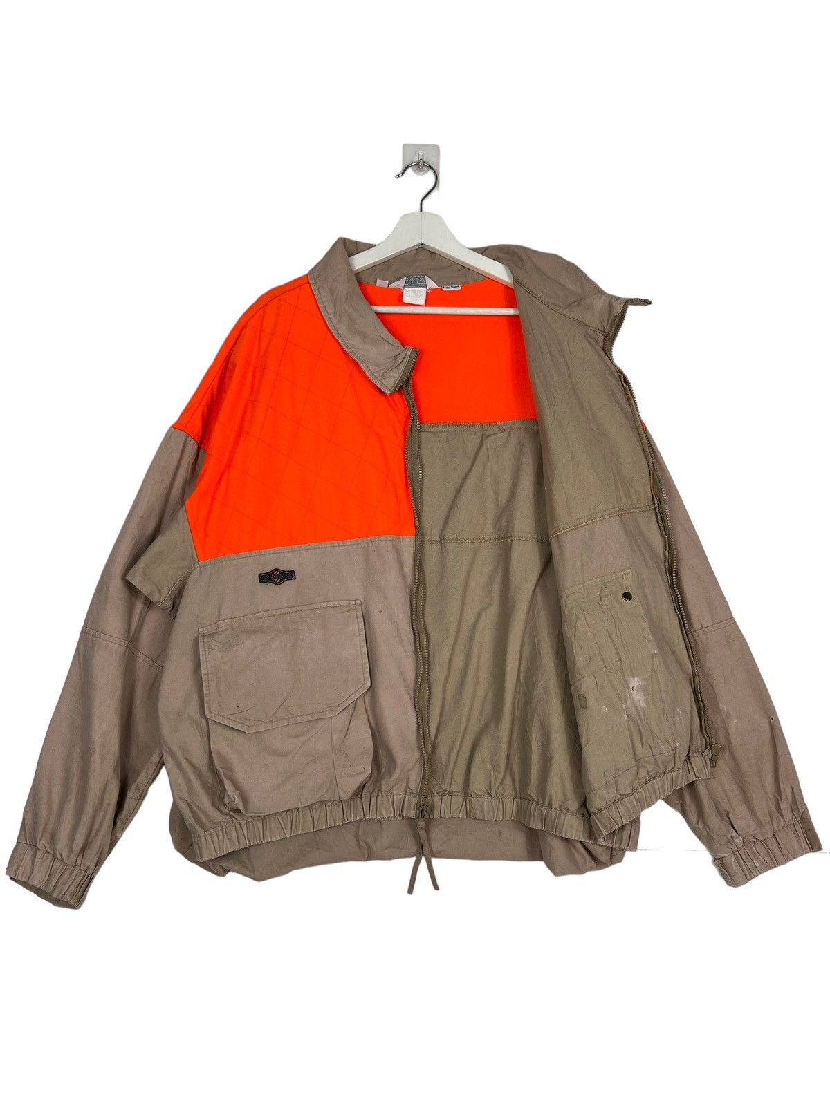 Columbia 🔥 90s VINTAGE COLUMBIA SAFARI HUNTING JACKET RADIAL SLEEVE Size US XXL / EU 58 / 5 - 3 Thumbnail