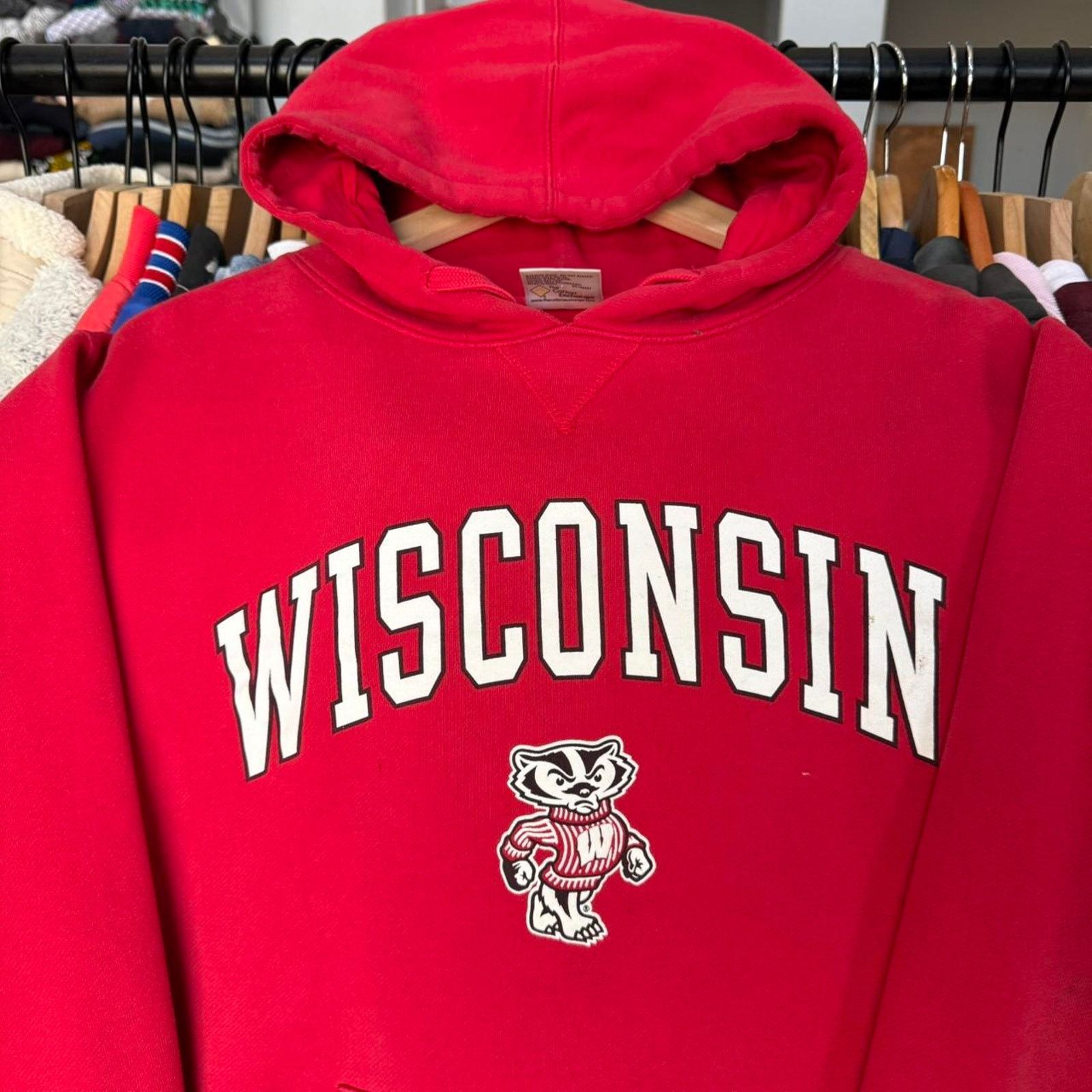 Other Vintage Wisconsin Badgers High Quality Soft Hoodie Size US S / EU 44-46 / 1 - 2 Thumbnail