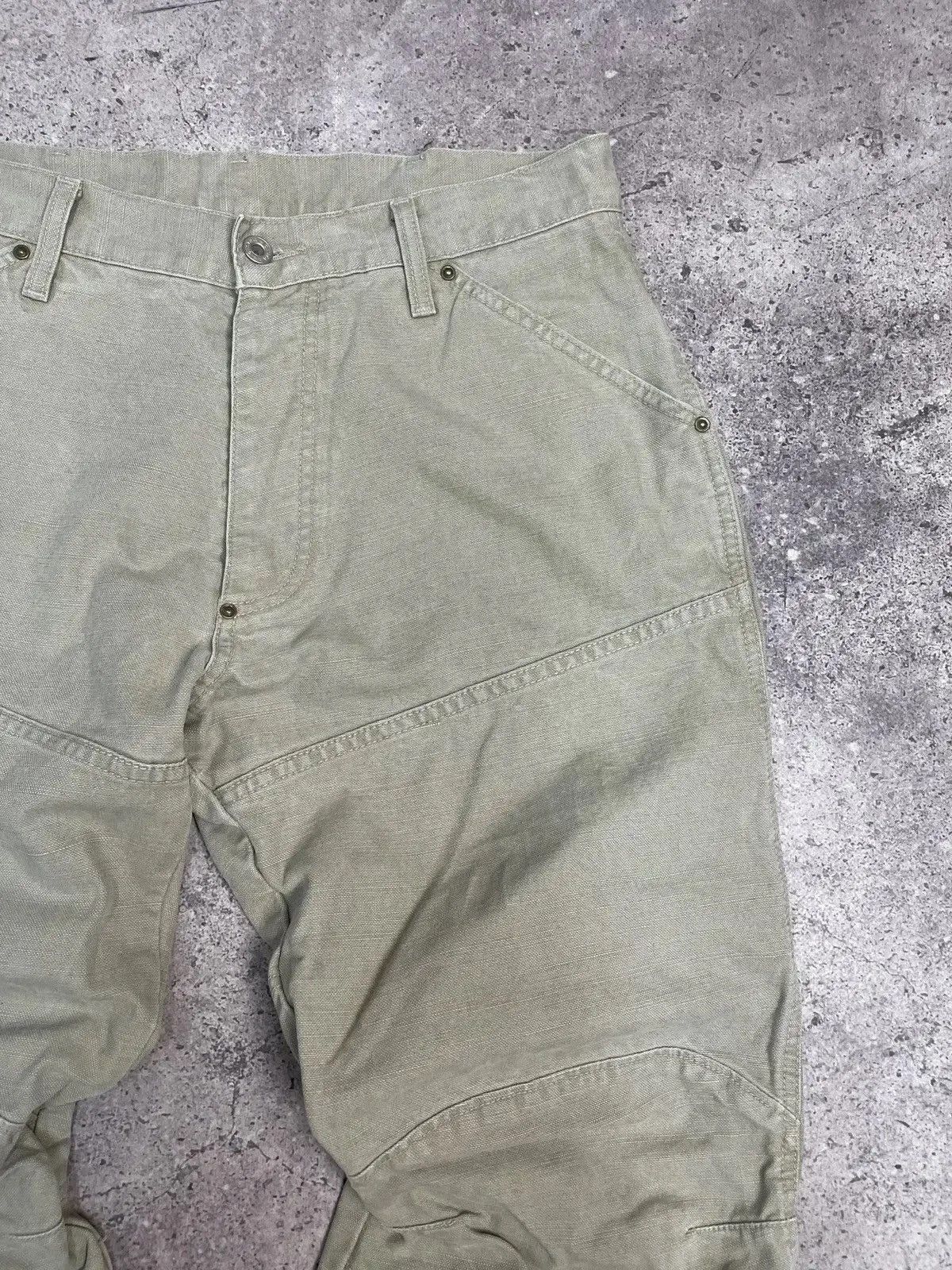 G-Star × Japanese Brand × Vintage Vintage Junya Watanabe Balenciaga Style Bondage Cargo Pants Size US 34 / EU 50 - 12 Thumbnail