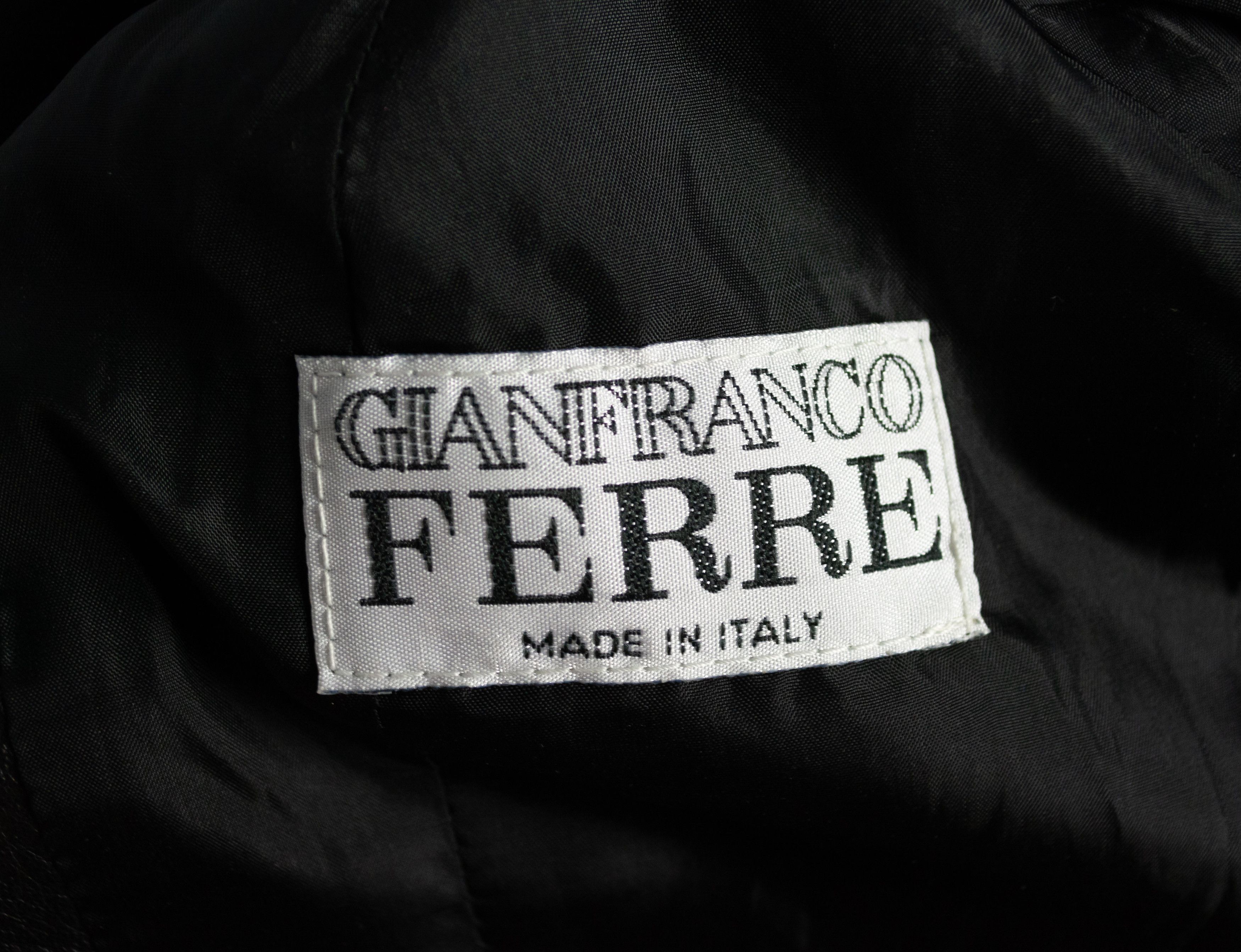 Gianfranco Ferre Gianfranco Ferré black sheepskin jacket Size S / US 4 / IT 40 - 11 Thumbnail