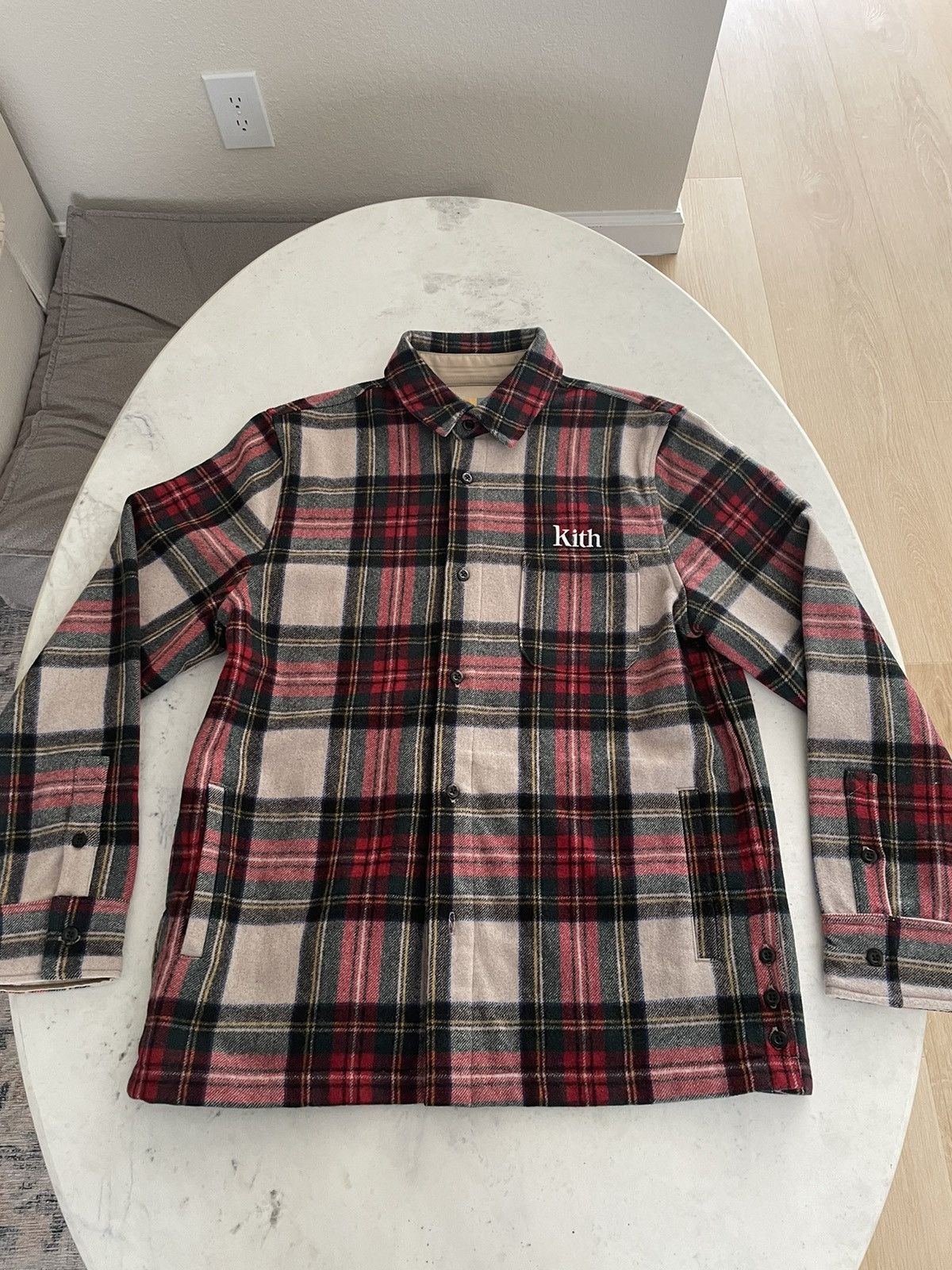 Kith Kith Check Plaid Ginza Pyre | Grailed