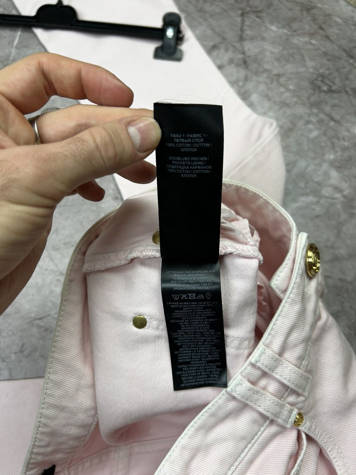 Balmain Balmain Parish Jeans Pink Size 30" / US 8 / IT 44 - 8 Thumbnail