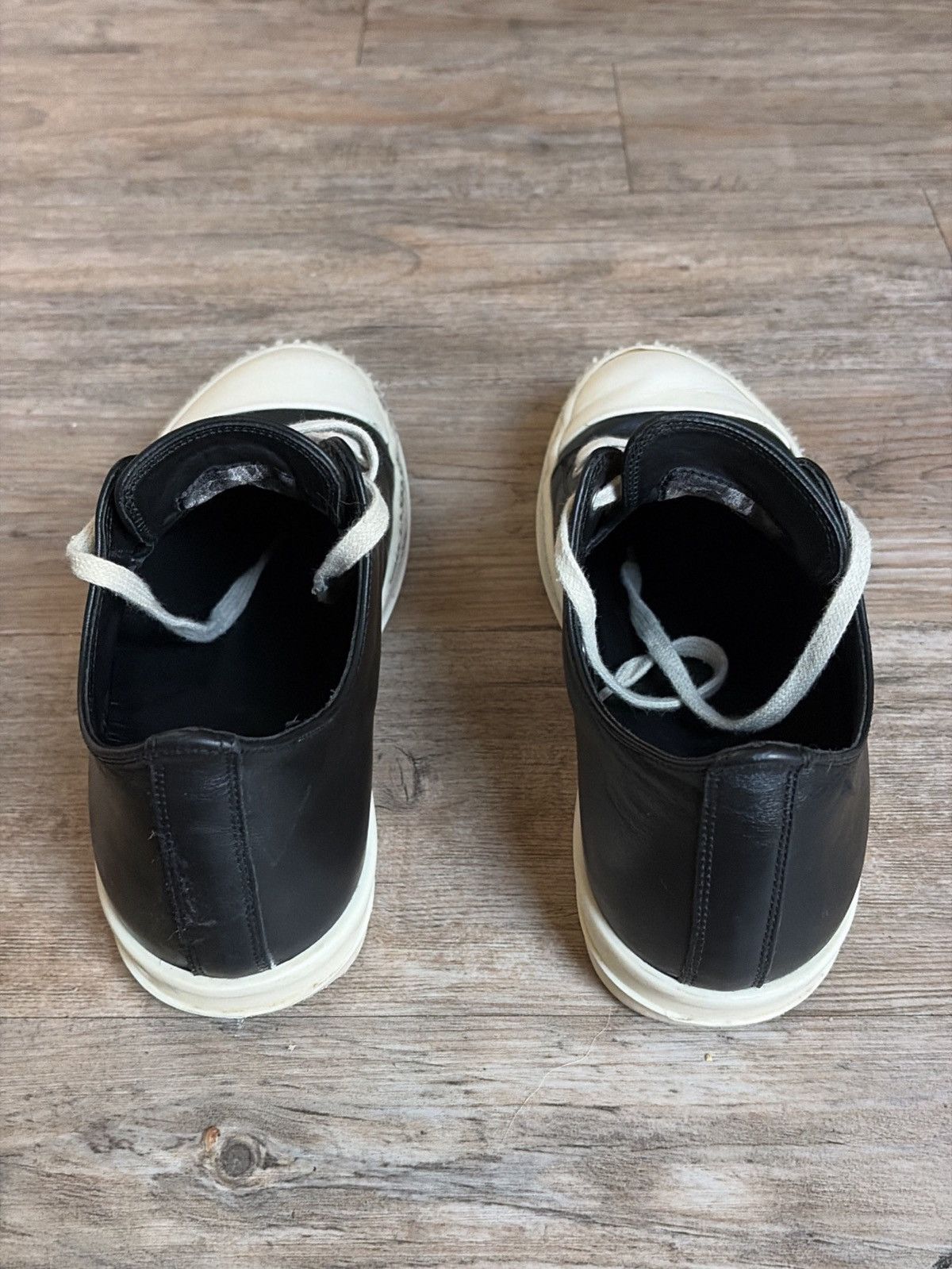 Rick Owens Rick Owens - Ramones - porterville low sneaker - Leather Size US 6.5 / EU 39-40 - 4 Thumbnail