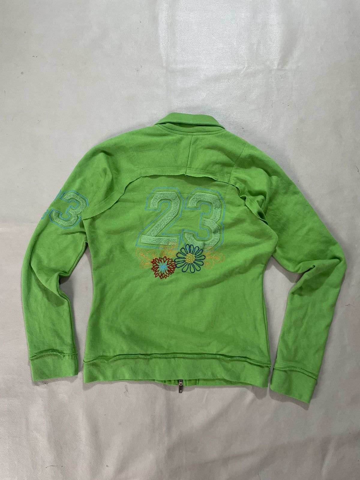 Evolution distressed Style Poem Track Jacket
