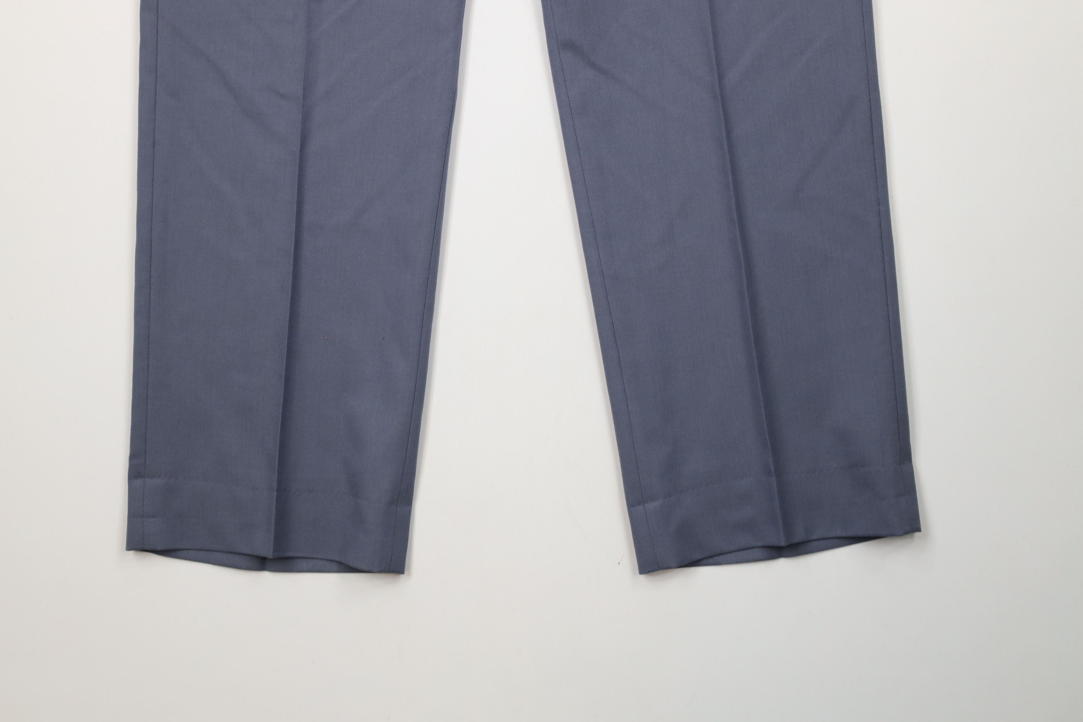 Vintage Vintage 70s Streetwear Herringbone Wide Leg Chino Pants USA Size US 36 / EU 52 - 4 Thumbnail