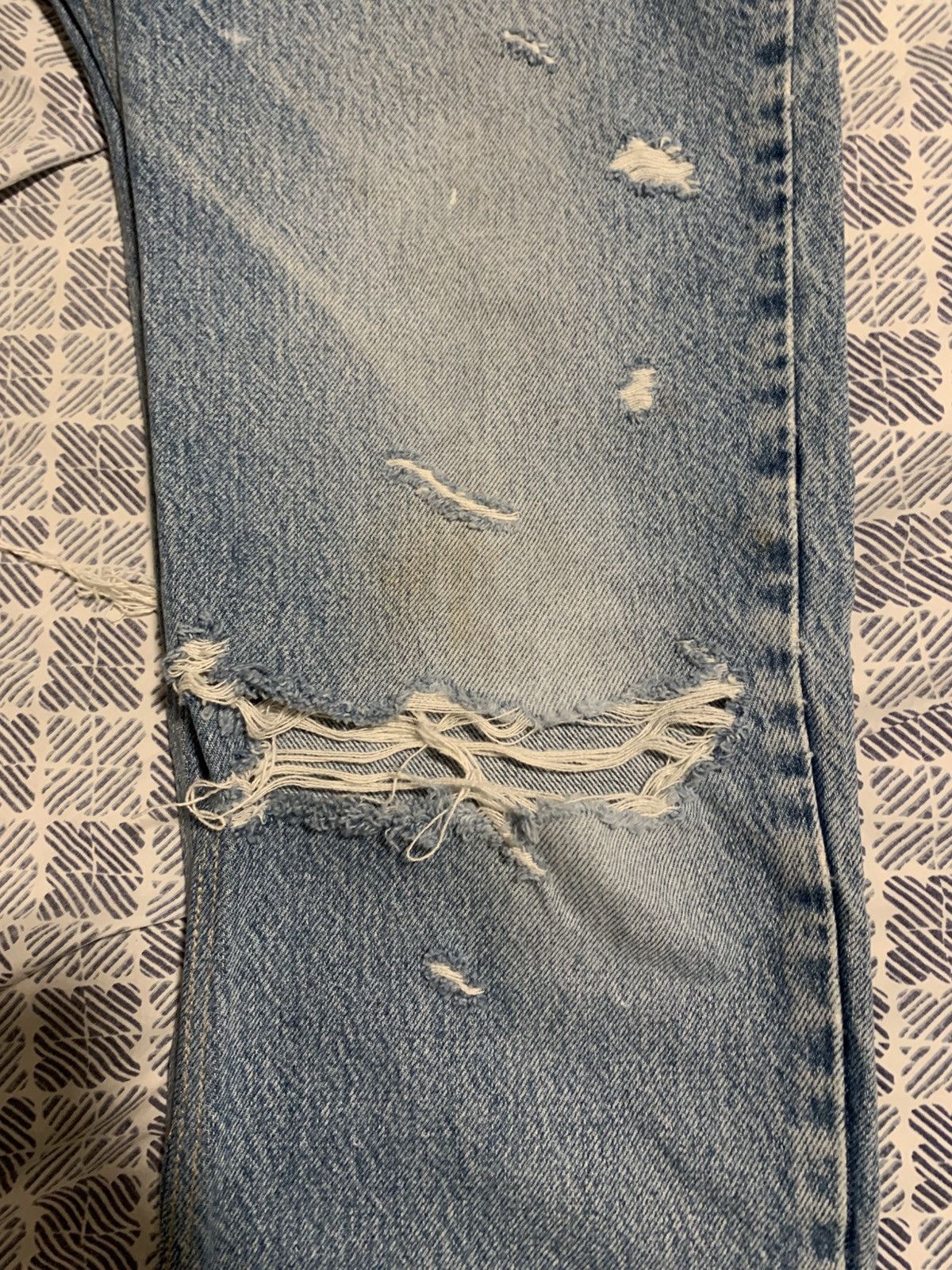 Levi's Vintage Levi’s distressed denim Size US 30 / EU 46 - 5 Thumbnail
