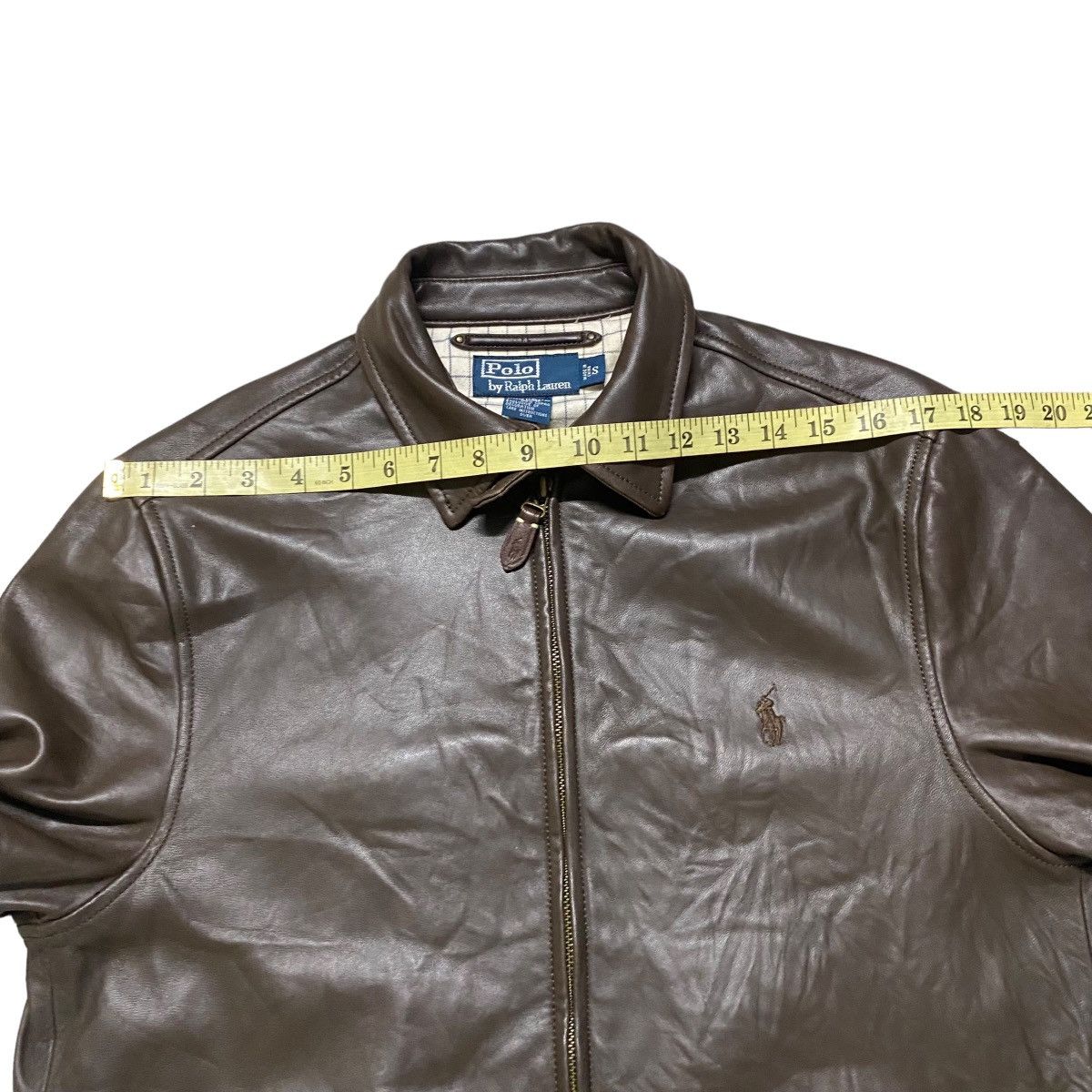 Polo Ralph Lauren Vintage Polo Ralph Lauren Leather Jacket Small Poney Size US S / EU 44-46 / 1 - 20 Thumbnail