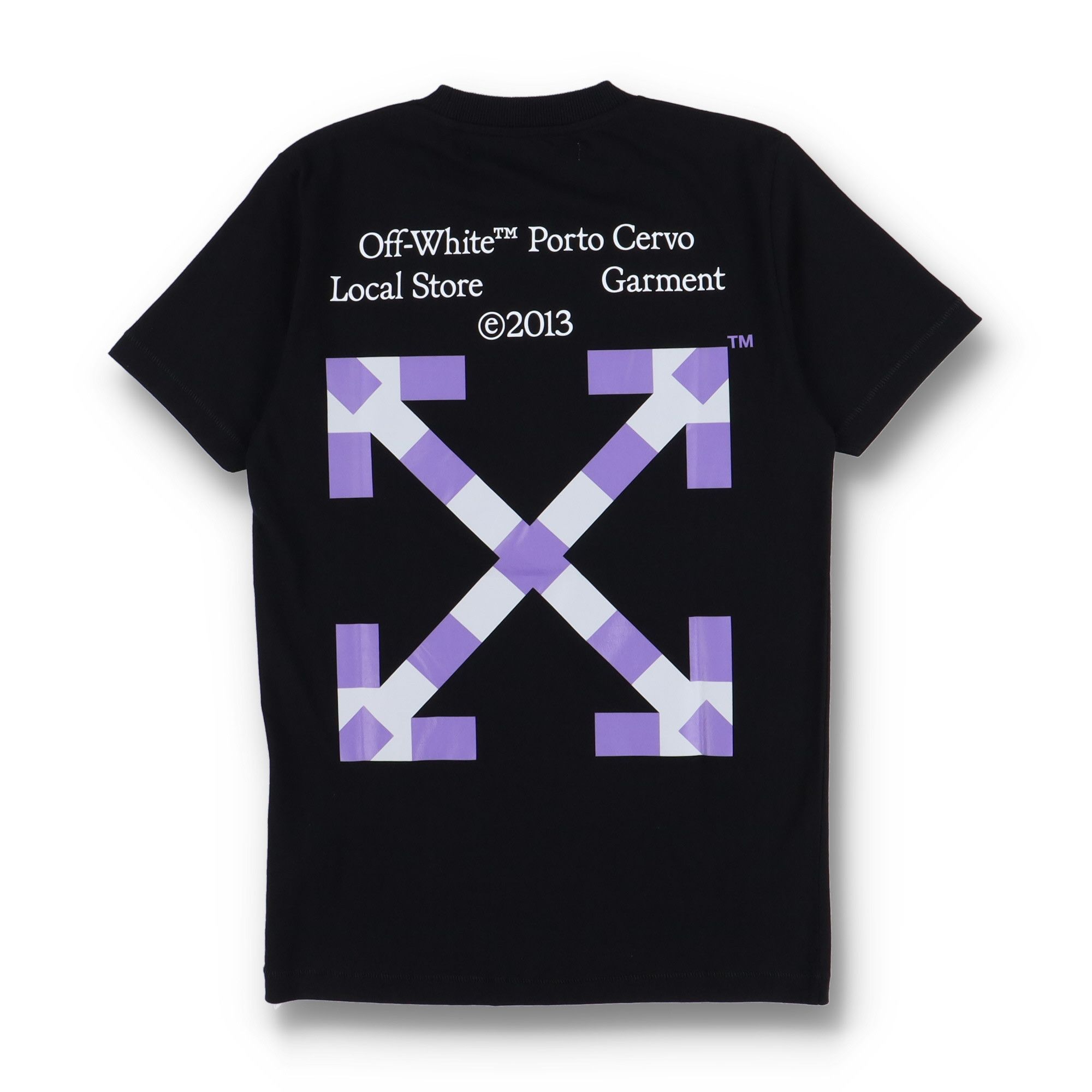 Off-White Black Porto Cervo Exclusive Arrows T-Shirt Size XS / US 0-2 / IT 36-38 - 1 Thumbnail