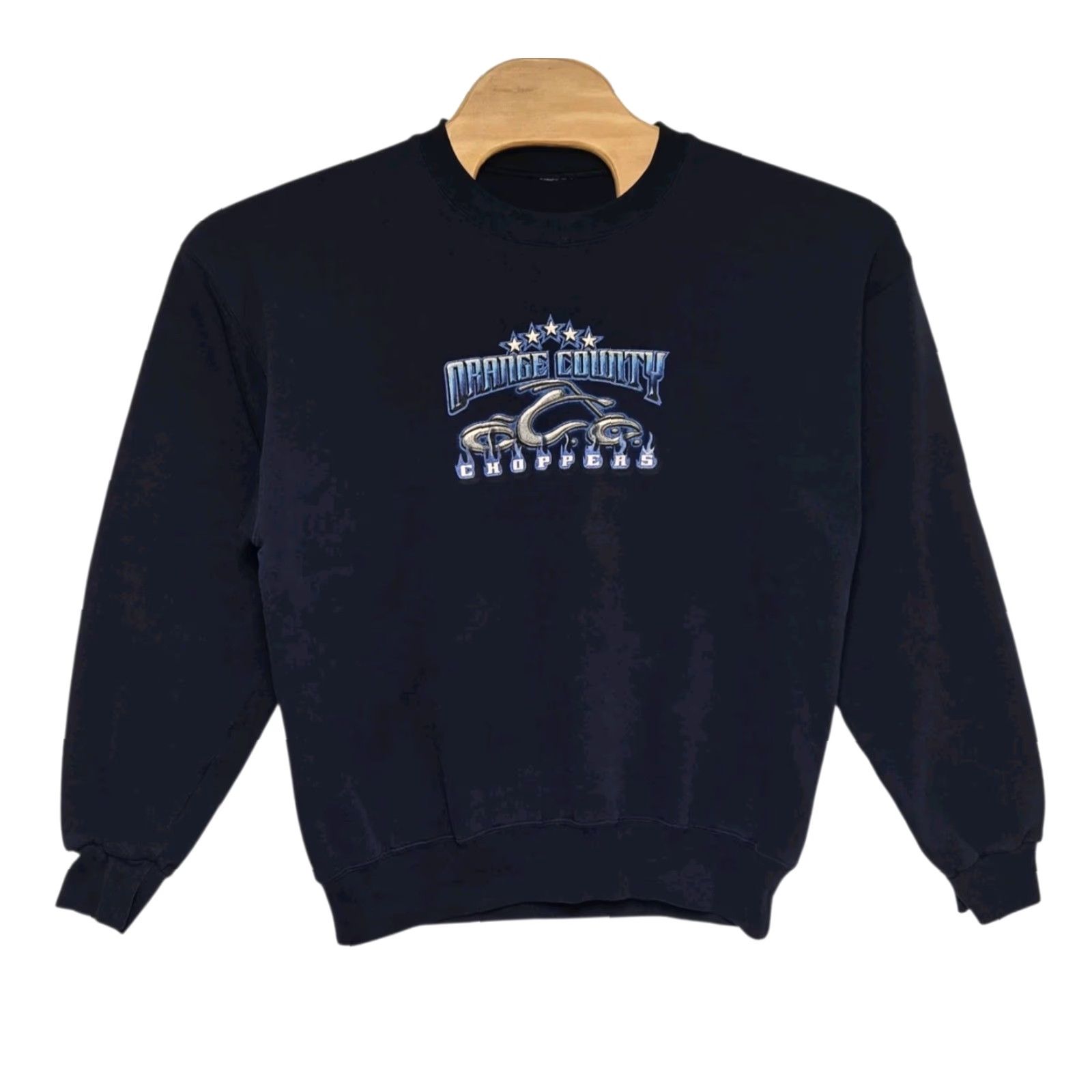 Vintage VINTAGE Orange County Choppers Sweatshirt Men's XL Blue Y2k Motorcycle Bike 90s Biker USA Pullover Sweatshirt Mens XL Blue Size US XL / EU 56 / 4 - 2 Thumbnail