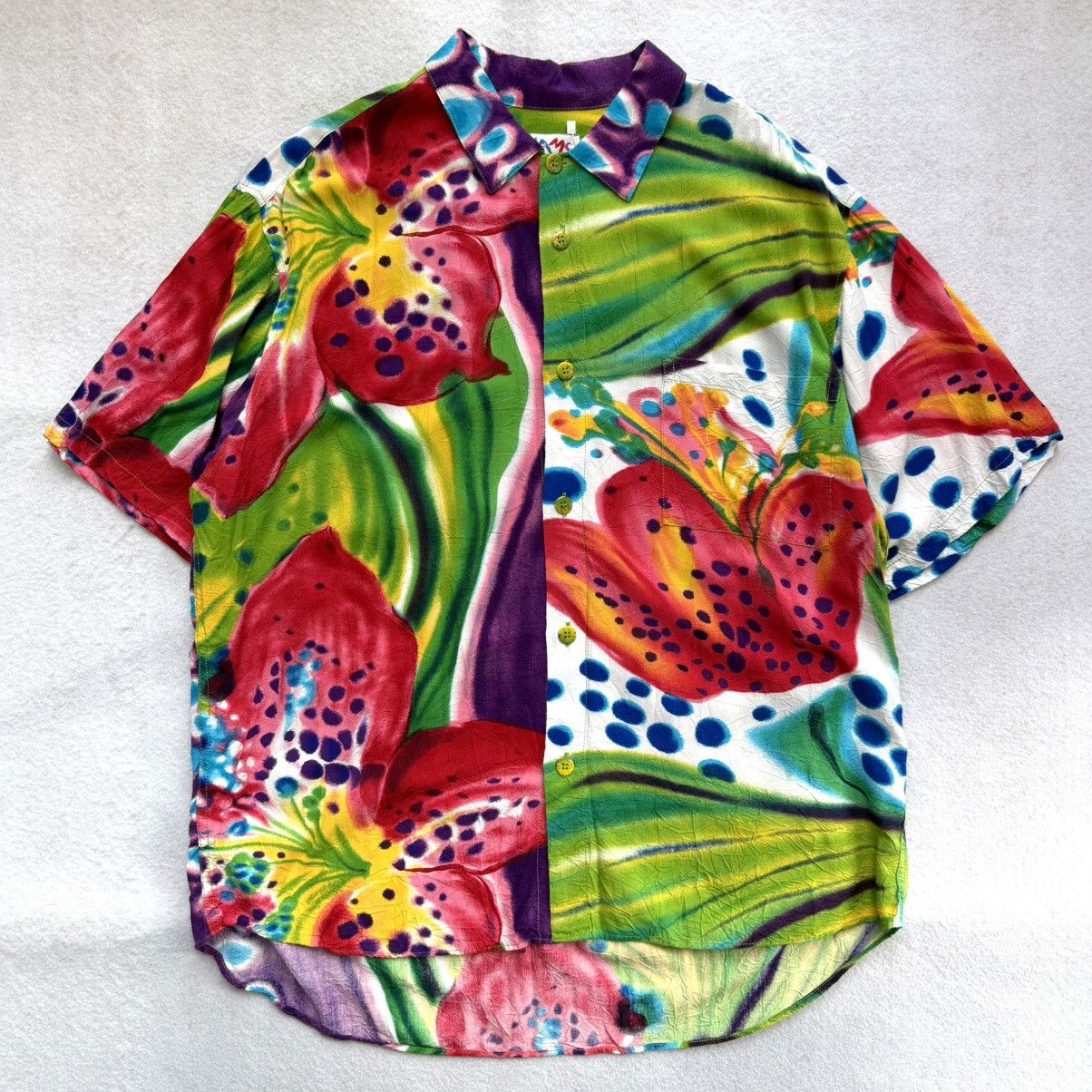 Jams World 1990s Jams World Gloriosa Printed Aloha Shirt Size US L / EU 52-54 / 3 - 1 Thumbnail
