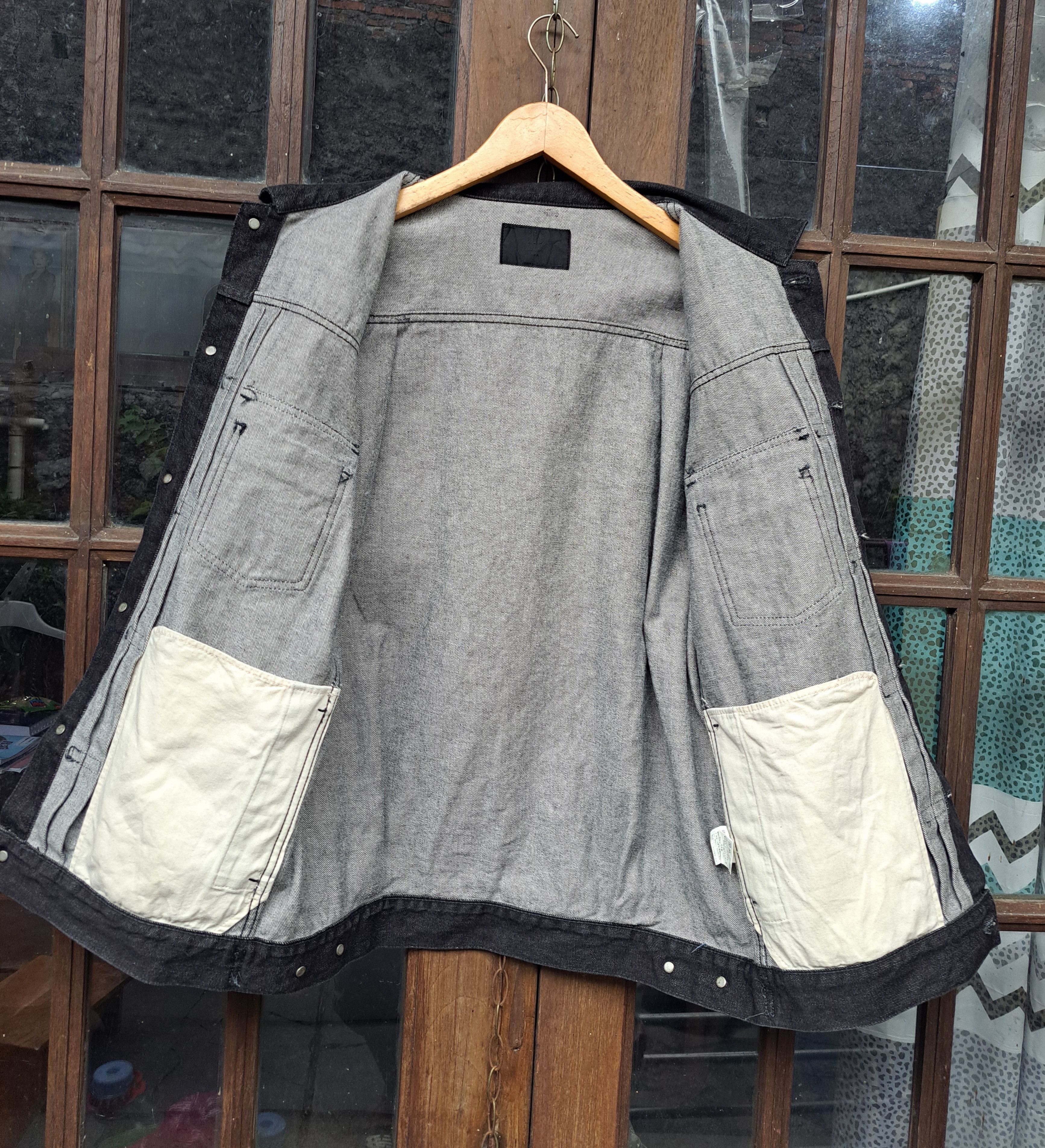 URBAN RESEARCH DOORS ID x Urban Research Japanese Brand Denim Jacket Type 2 Large Size US L / EU 52-54 / 3 - 5 Thumbnail