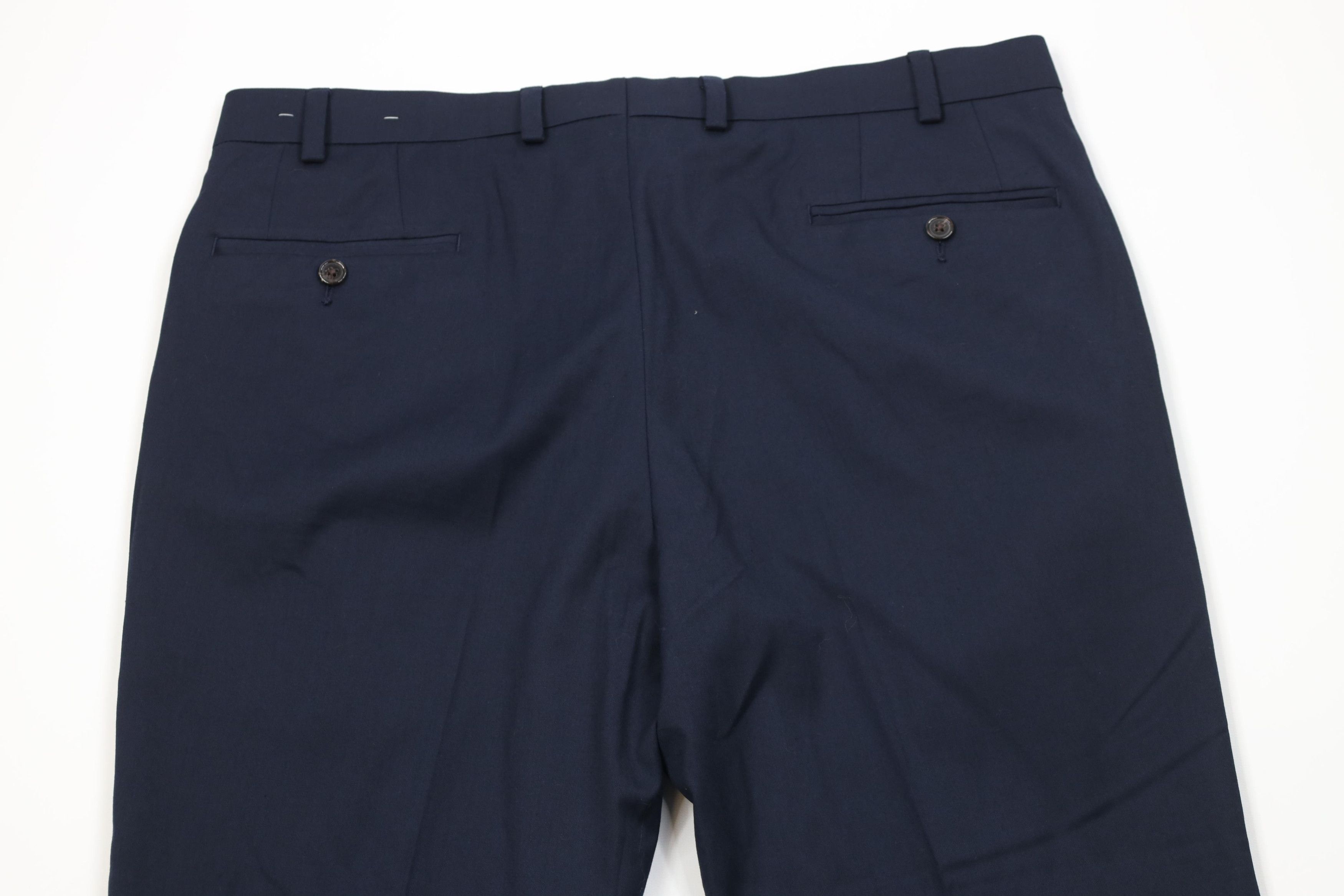 Polo Ralph Lauren Vintage Y2K Ralph Lauren Gabardine Knit Chino Pants Blue Size US 36 / EU 52 - 11 Thumbnail