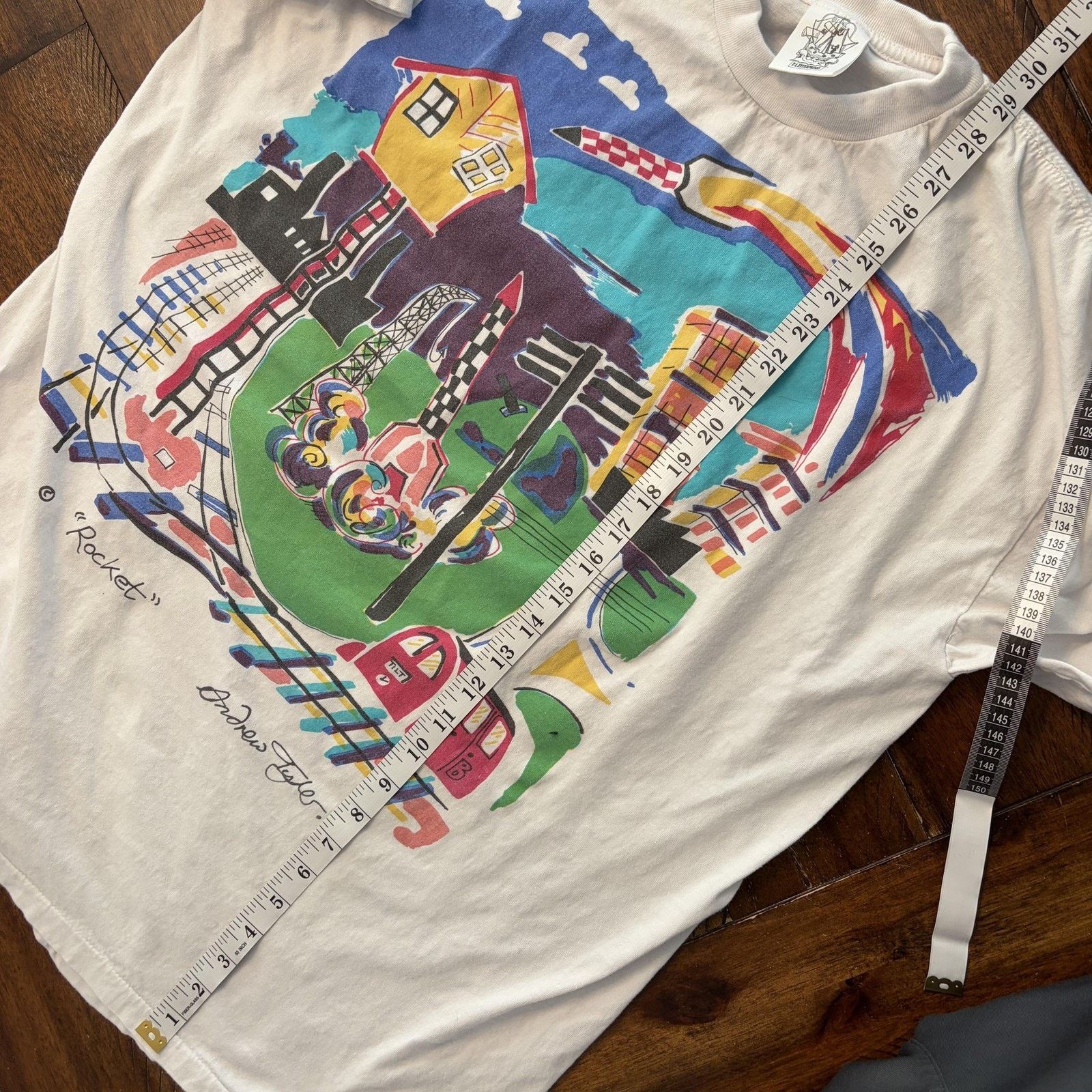 Vintage Vintage P.A. Enterprises Rocket Shirt XL Andrew Tyler Space Size US XL / EU 56 / 4 - 11 Thumbnail