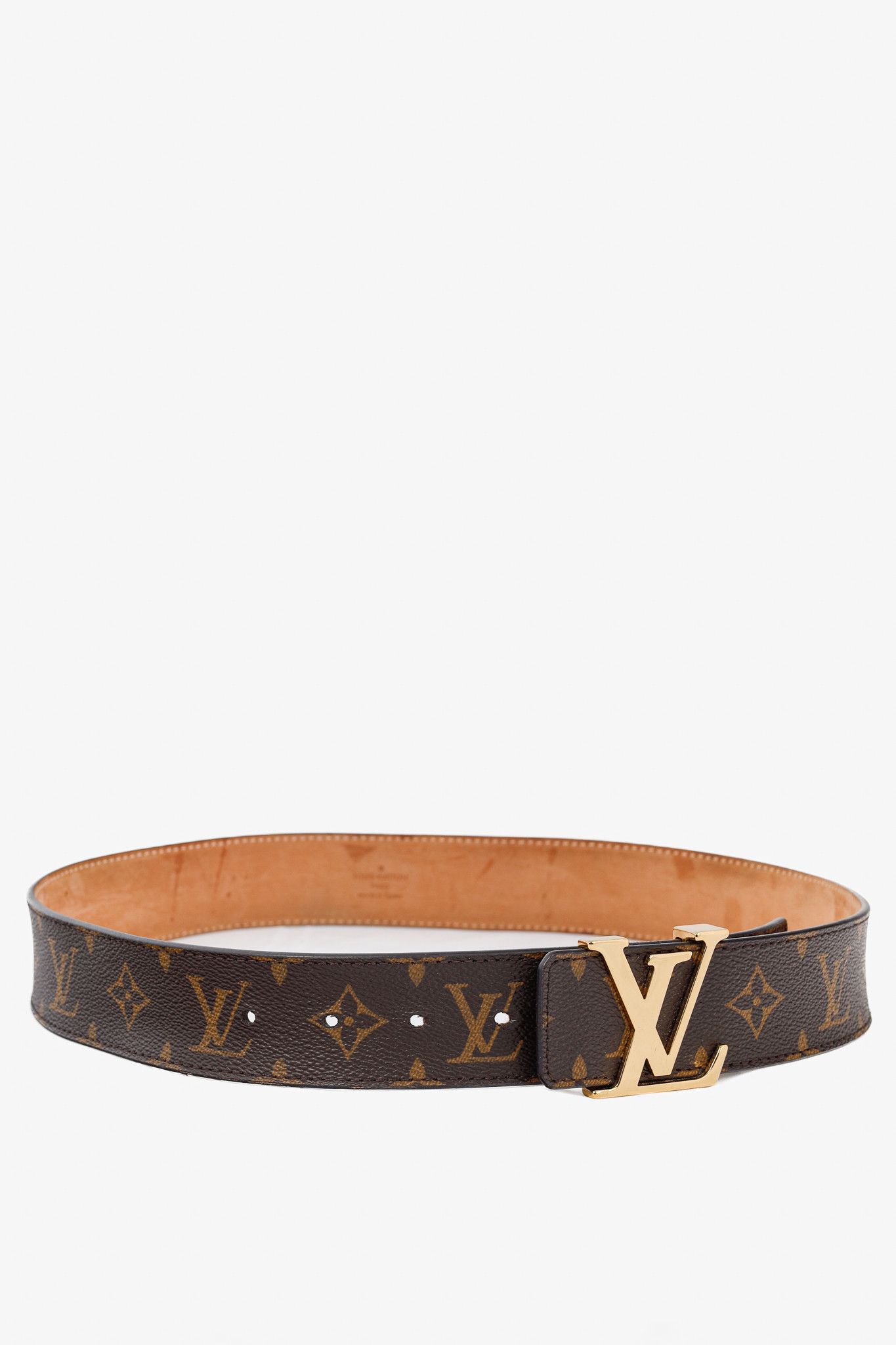 Louis Vuitton Louis Vuitton Monogram Canvas LV Initiales Belt Size ONE SIZE - 1 Thumbnail