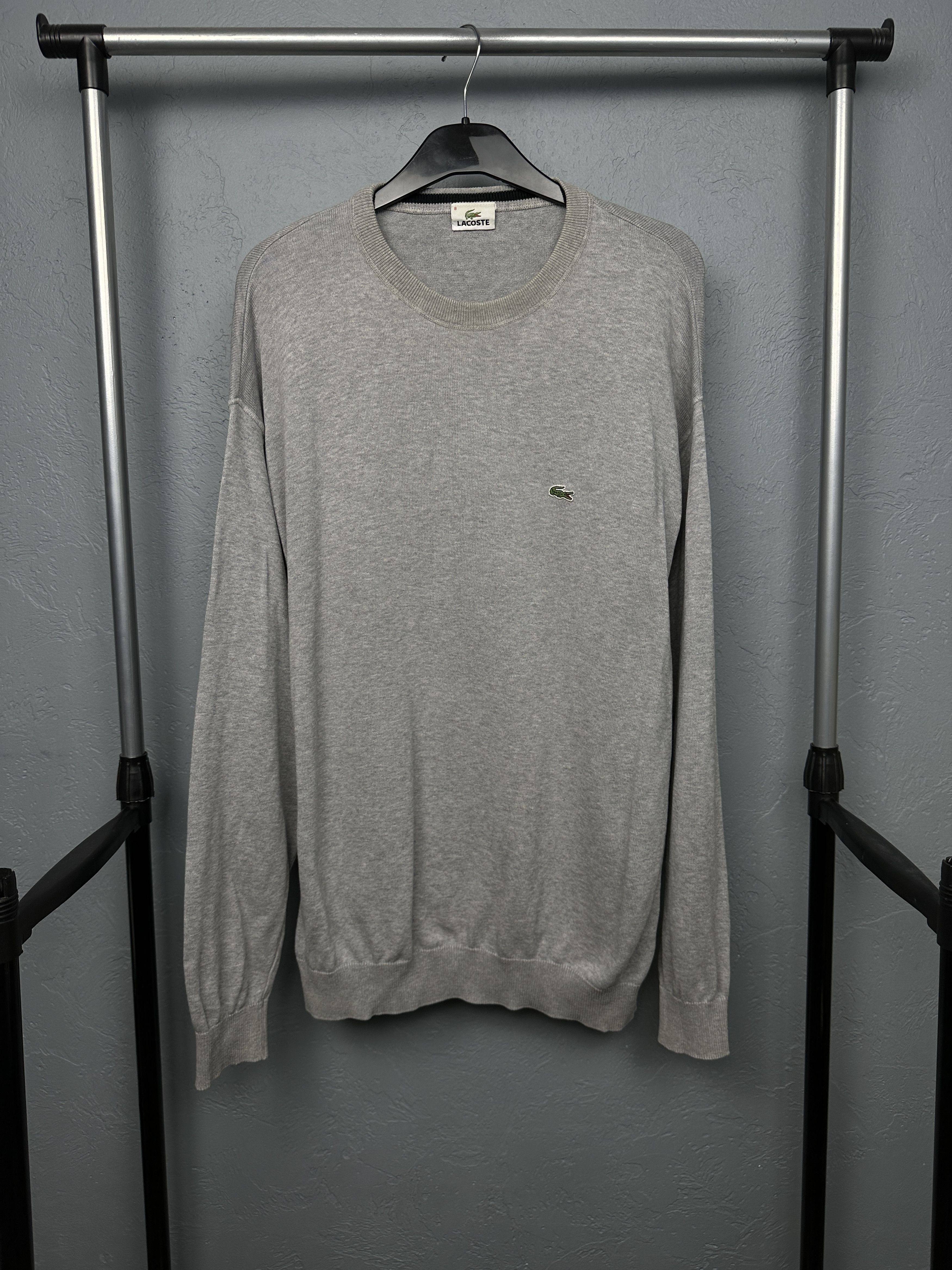 Lacoste Lacoste Vintage Mens Crew Neck Knit Sweater Size US XXL / EU 58 / 5 - 1 Thumbnail