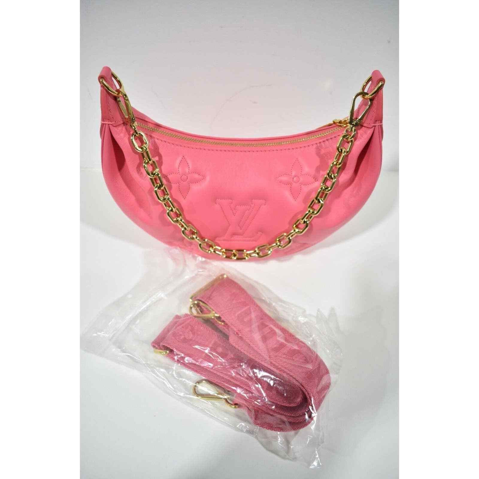 Louis Vuitton Louis Vuitton Bubblegram Pink Chain Crossbody Shoulder Bag Size ONE SIZE - 6 Thumbnail