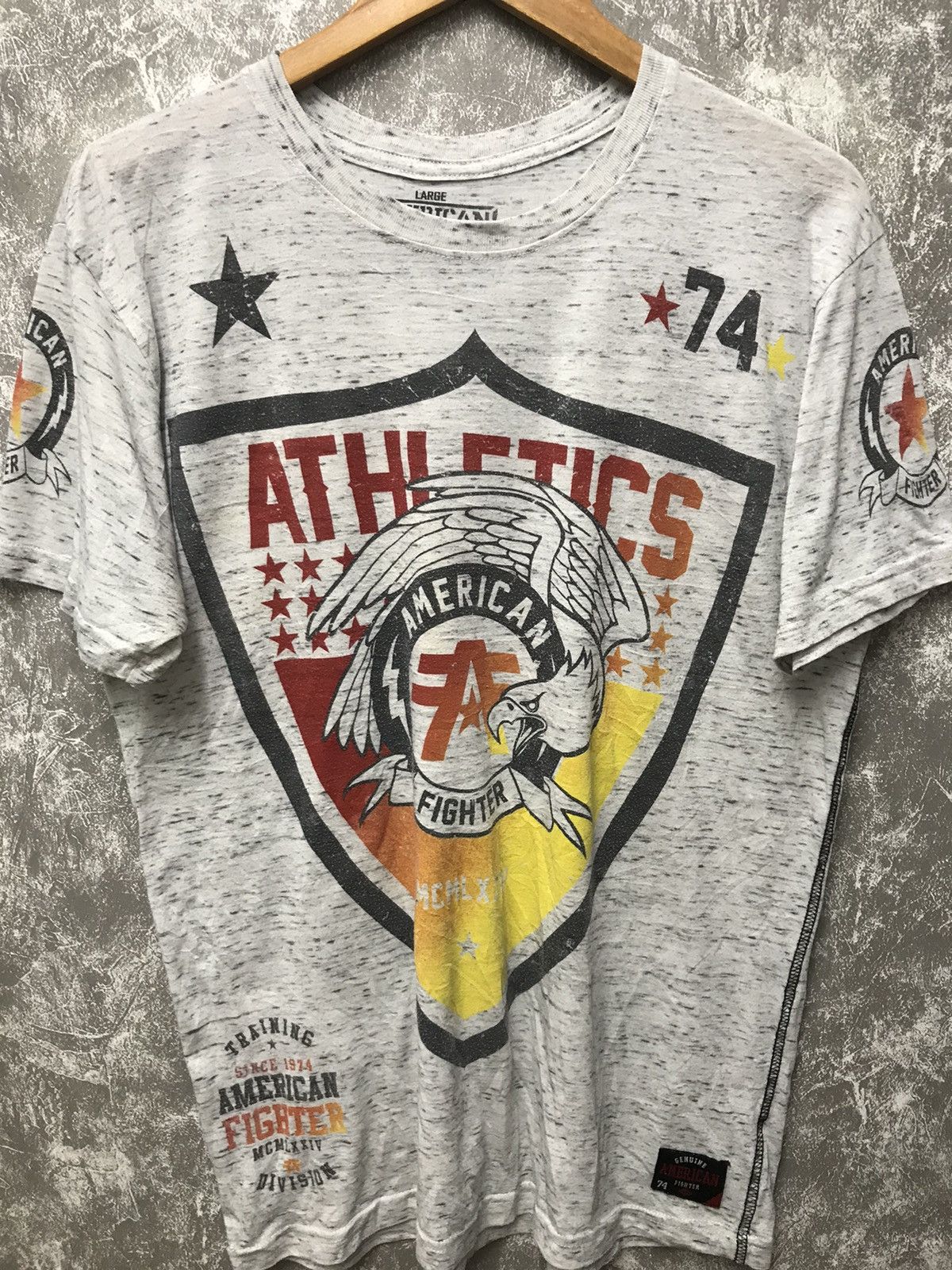 Affliction × Ed Hardy × Southpole American Fighter Affliction Eagle Y2K Graphic Tee Size US L / EU 52-54 / 3 - 1 Thumbnail