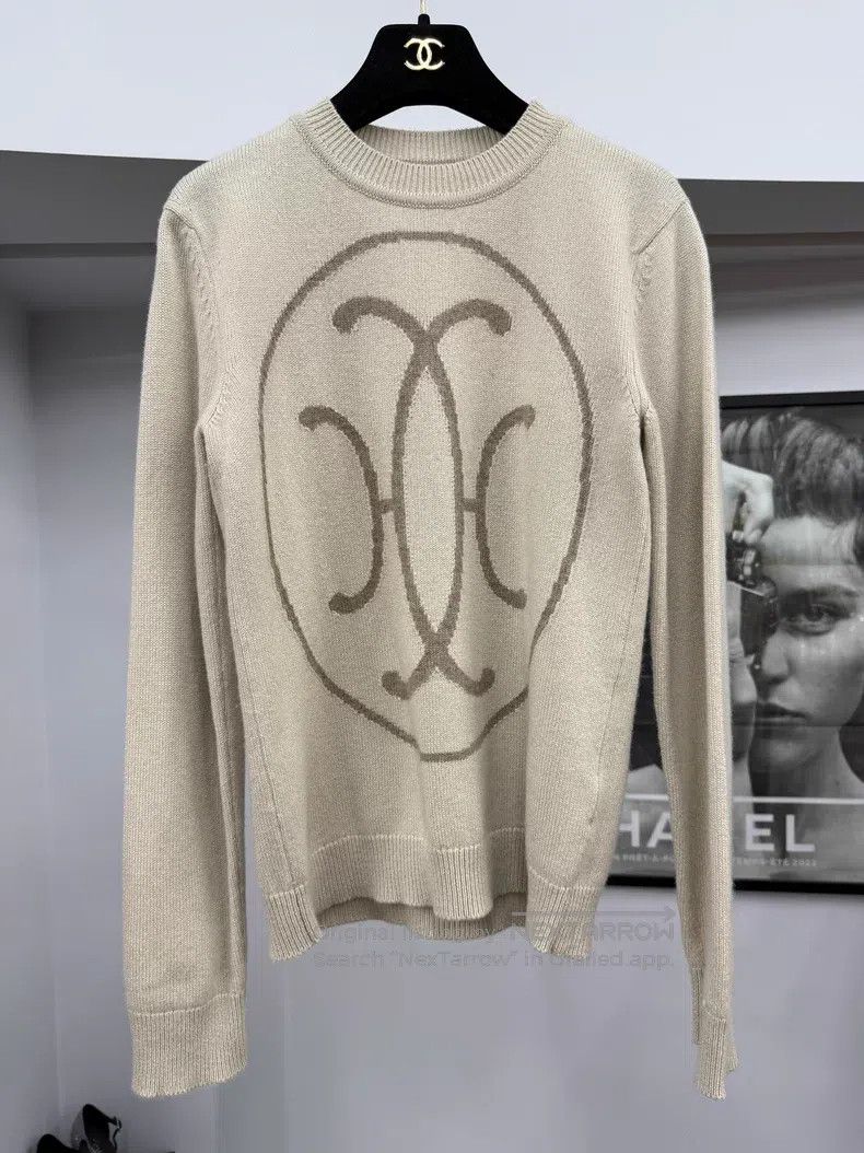 Hermes Hermes Apricot Cashmere Knit Top Size XS / US 0-2 / IT 36-38 - 1 Thumbnail