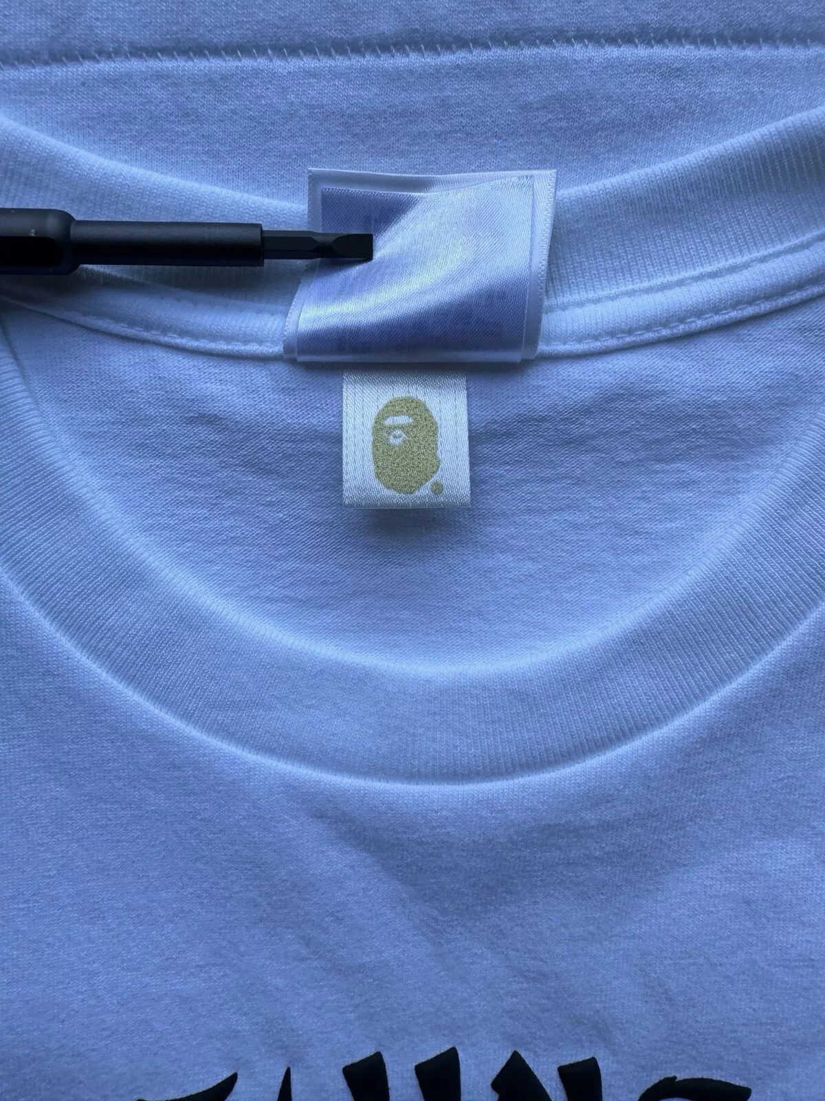 Bape BAPE A BATHING APE - 'JAPANESE CULTURE' White T-Shirt Size US L / EU 52-54 / 3 - 14 Thumbnail