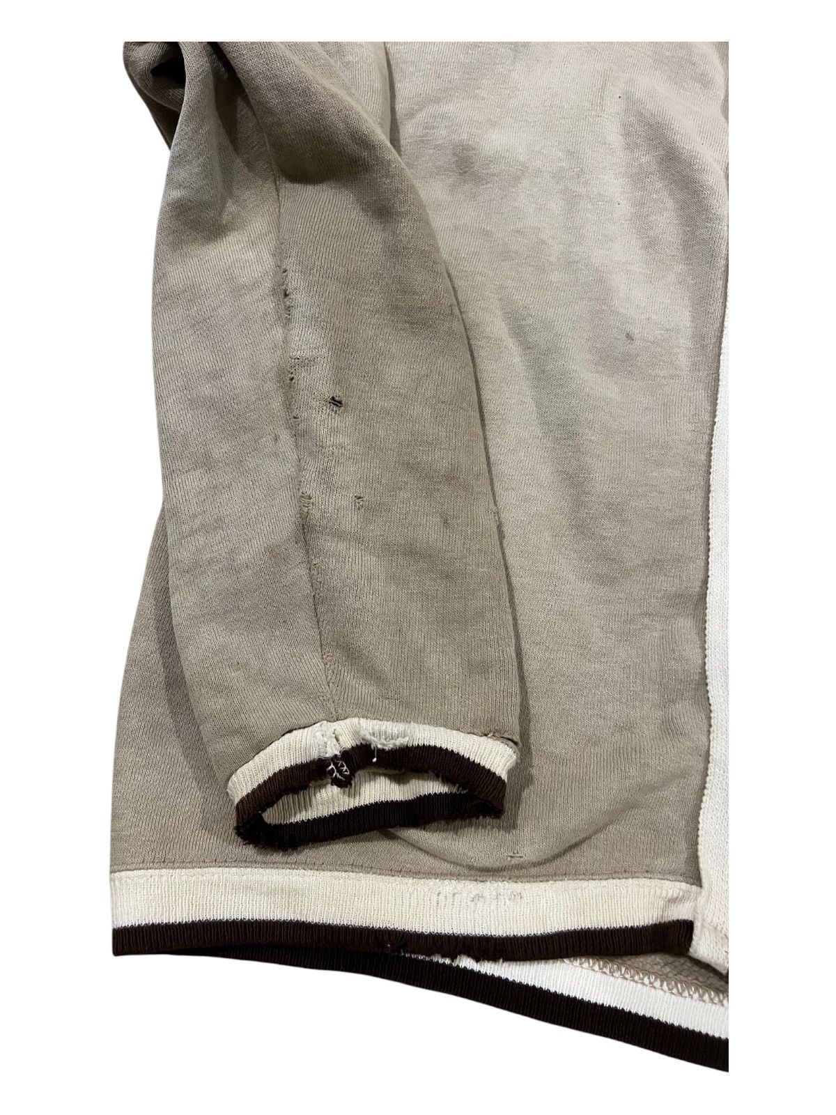 4GSELLER × Vintage TRUE VINTAGE 1940s Distressed Boxy Sweater National Zipper Size US M / EU 48-50 / 2 - 5 Thumbnail