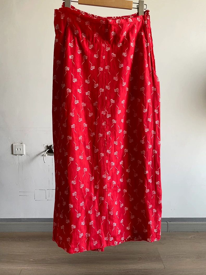 Comme des Garcons Comme Des Garcons size M Double floral deconstructed linen Size 25" / US 0 / IT 36 - 2 Thumbnail