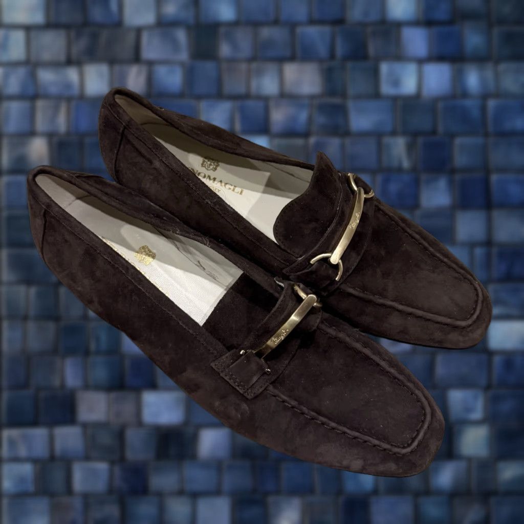 Bruno Magli Bruno Magli Marco Loafers Leather Womens Size US 7.5 Brown Made In Italy Size US 8 / IT 38 - 1 Thumbnail