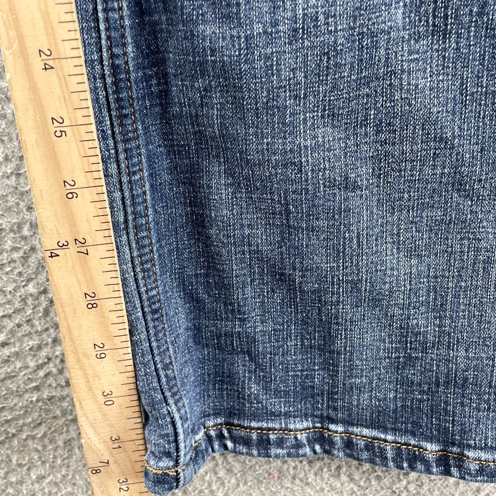 Wrangler Wrangler Bootcut Jeans Women's 32x32 Workwear Western Y2k Cowgirl Rodeo 90s Jeans Blue Cotton Blend 5-Pocket Relaxed Mid Rise Women's Shoes? Size 24" / US 00 / IT 34 - 4 Thumbnail
