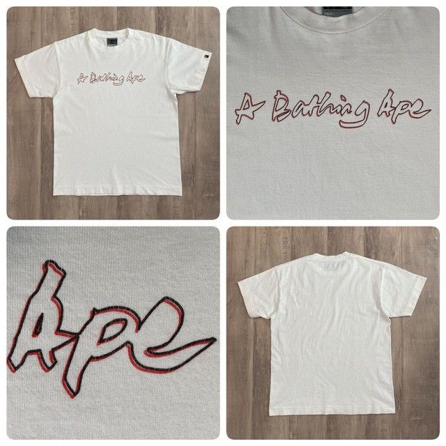 Bape 🔥Vintage🔥 BAPE LOGO T-shirt a bathing ape NIGO Size US S / EU 44-46 / 1 - 1 Thumbnail