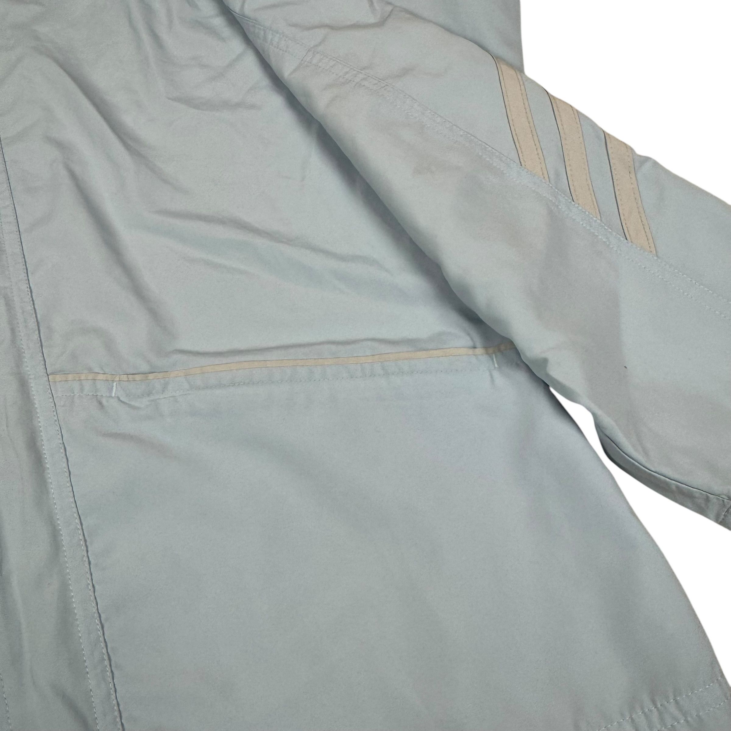 Adidas × Vintage Adidas Men Blue Logo Long Sleeve Full Zip Windbreaker Jacket Size US M / EU 48-50 / 2 - 5 Thumbnail