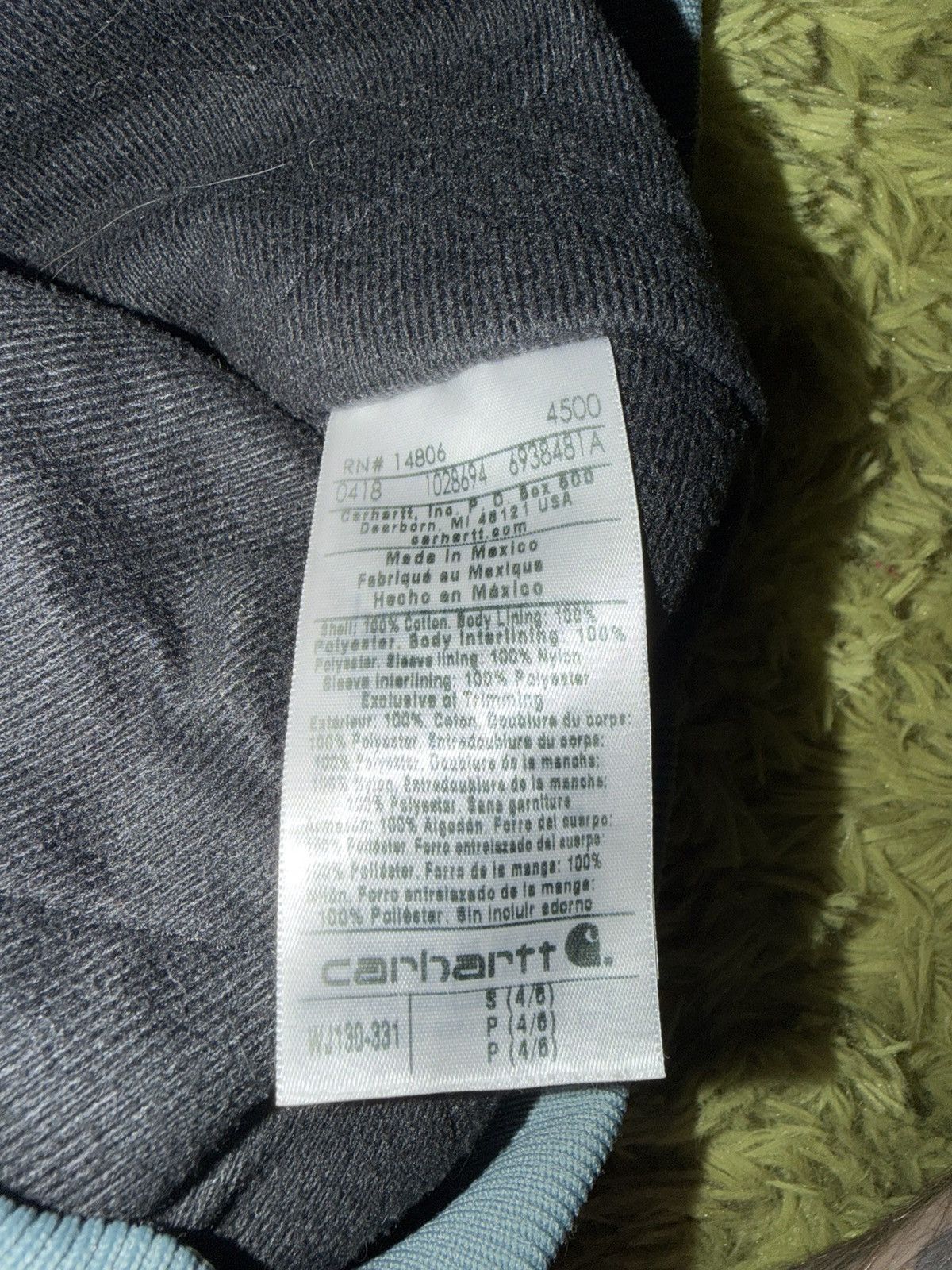 Carhartt Carhartt Vintage Quilted Active Jacket “Seaglass” Size US S / EU 44-46 / 1 - 6 Thumbnail