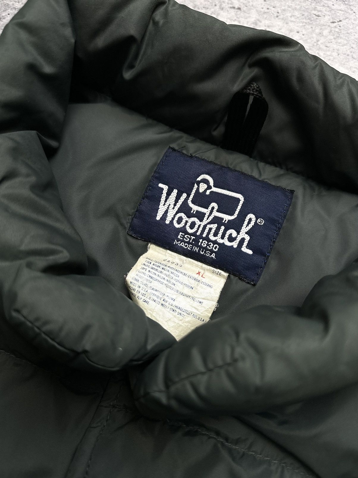 Woolrich Woolen Mills Vintage 90s Woolrich USA Down 700 Y2K Hype Puffer Vest Size US S / EU 44-46 / 1 - 4 Thumbnail