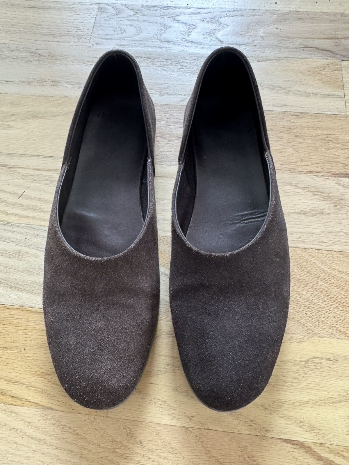 Stoffa Brown suede Stoffa slippers (sz 47) Size US 14 / EU 47 - 2 Thumbnail