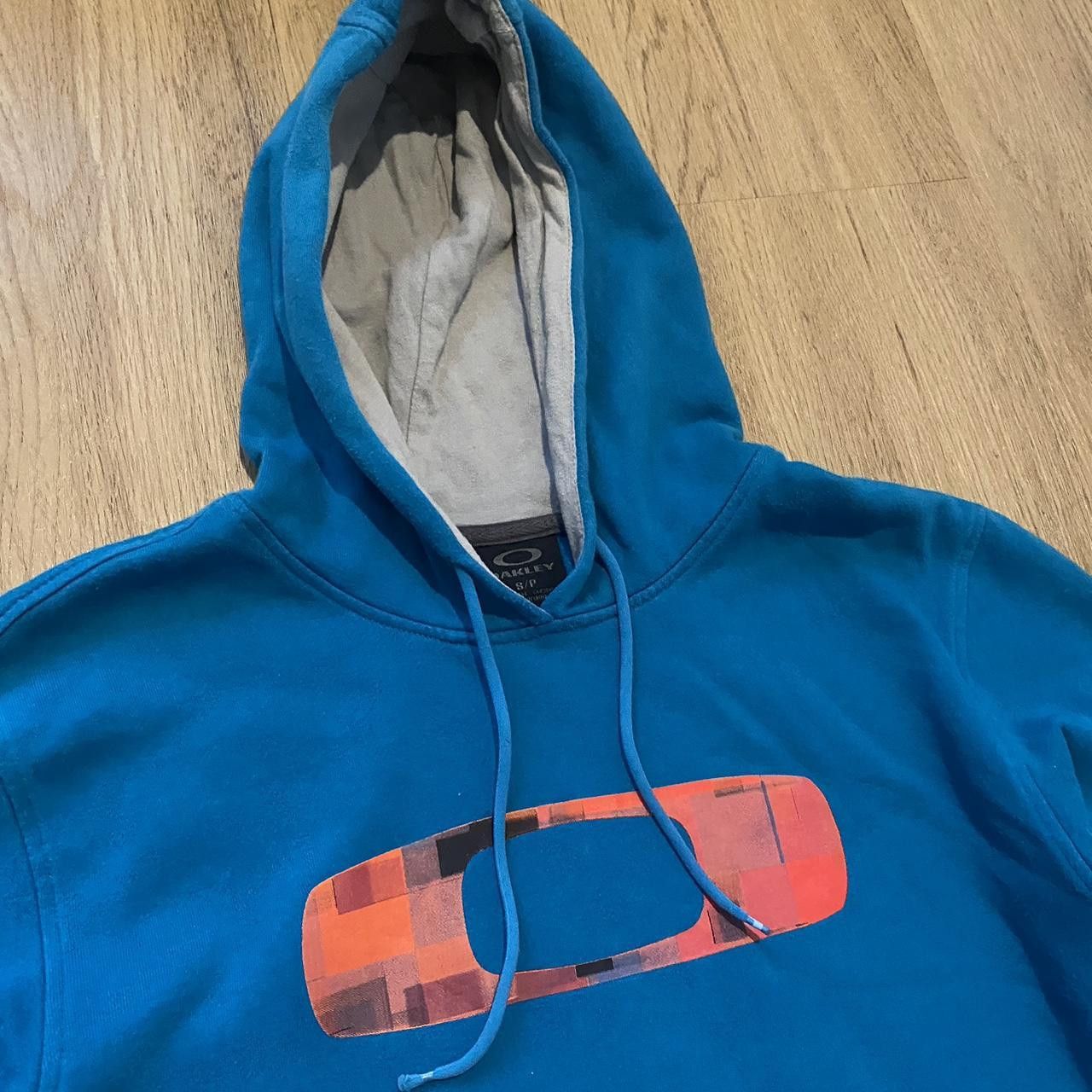 Oakley Blue Oakley hoodie with cool graphic logo Size US S / EU 44-46 / 1 - 1 Thumbnail