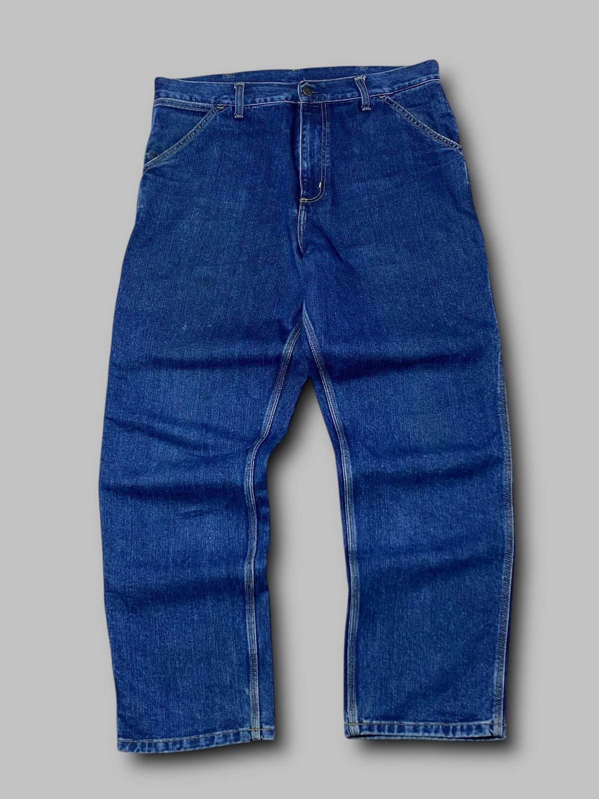Carhartt Vintage Carhartt Carpenter Single Knee Work Jeans Pants Size US 33 - 2 Thumbnail