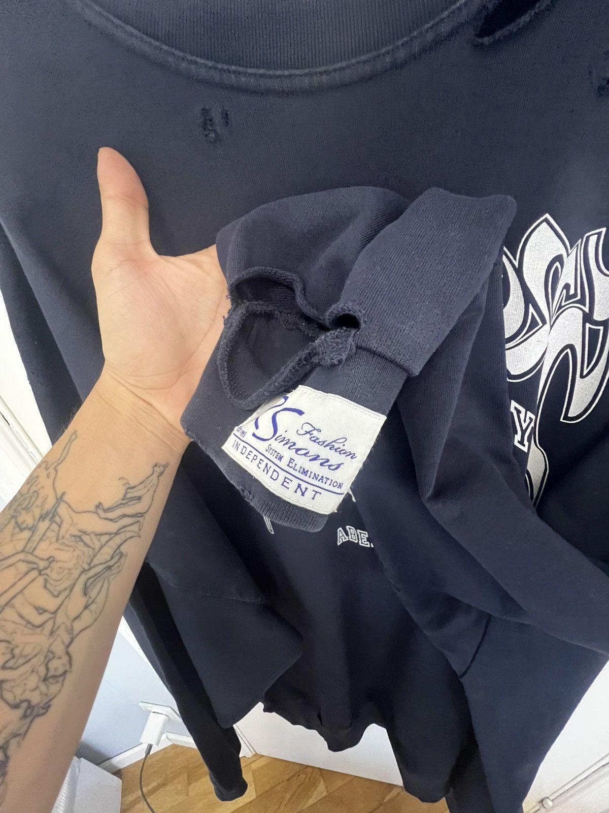 Raf Simons Raf Simons University Sreapers Crewneck SS22 Size US XL / EU 56 / 4 - 3 Thumbnail