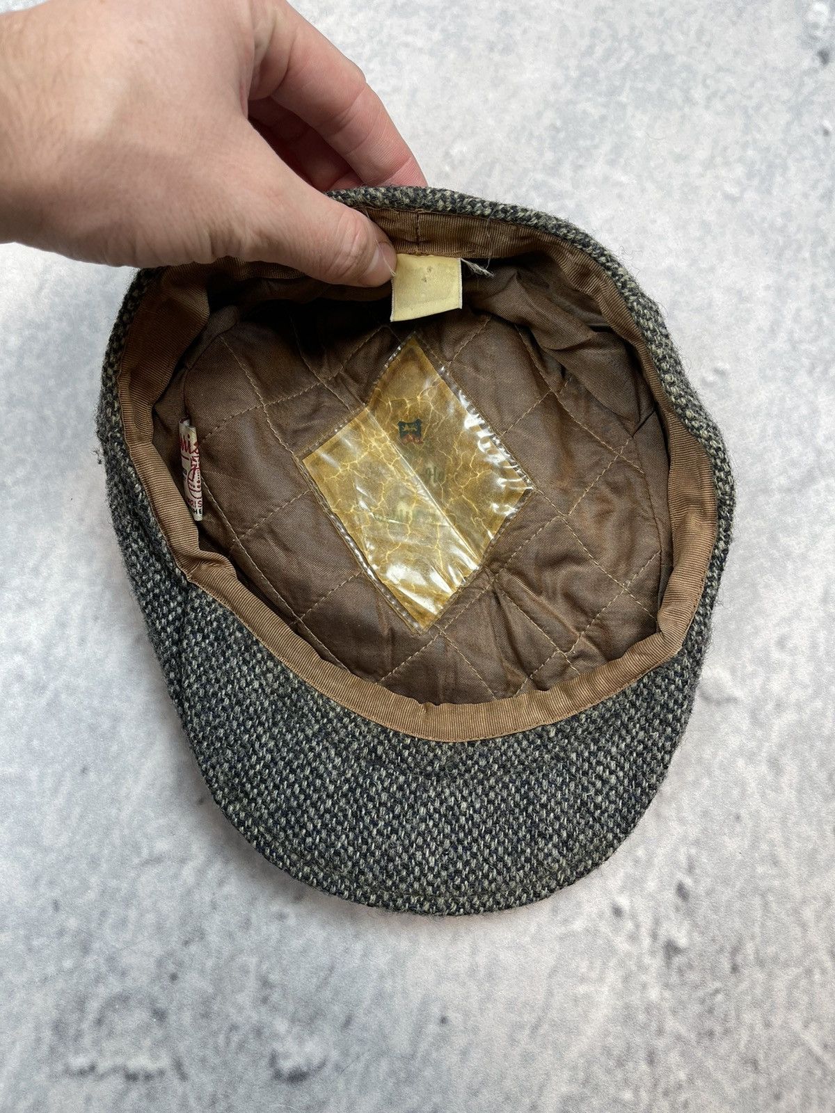 Harris Tweed × Vintage Harris Tweed flat hat classic Size ONE SIZE - 4 Thumbnail